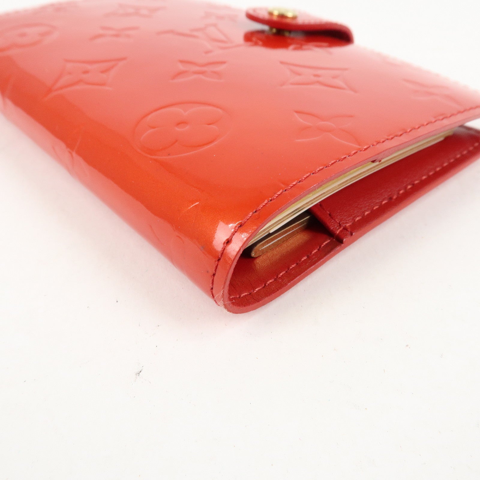 Louis Vuitton Monogram Vernis Agenda PM Planner Cover R21003 Used