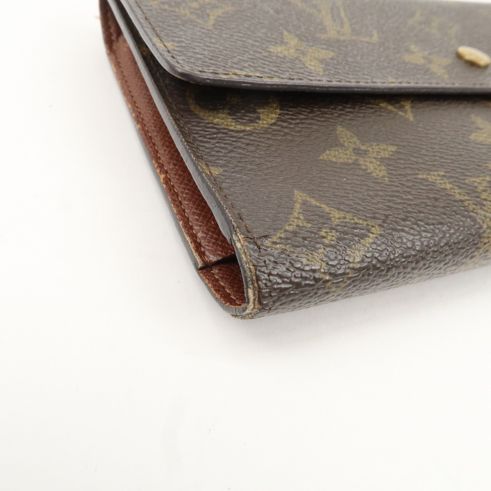 Louis Vuitton Monogram Porte Tresor International Wallet M61215 Used