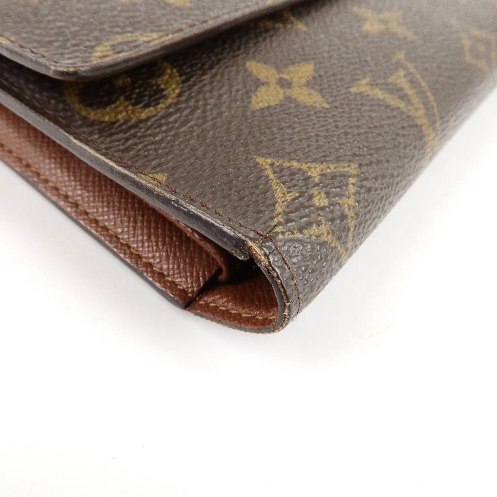 Louis Vuitton Monogram Porte Tresor International Wallet M61215