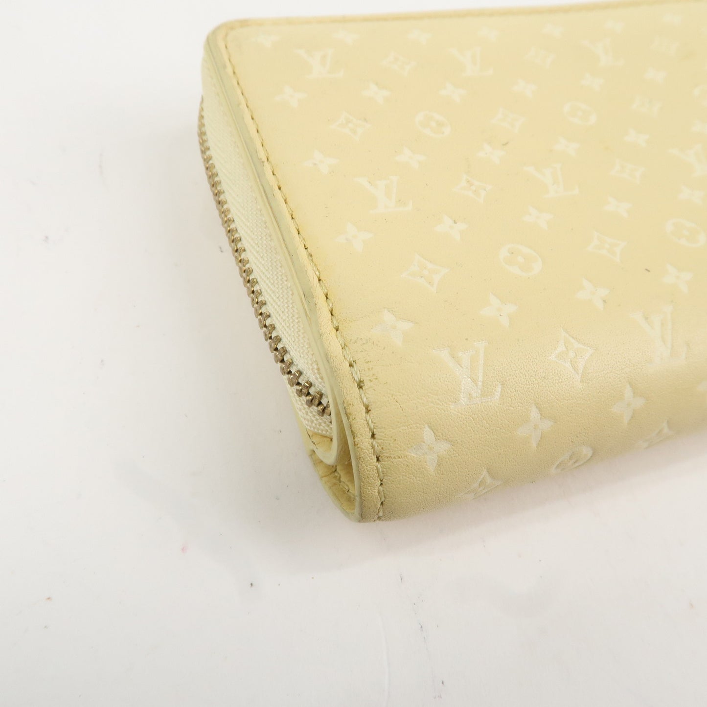 Louis Vuitton Nanogram Portefeuille Roux Wallet Jaune M82288