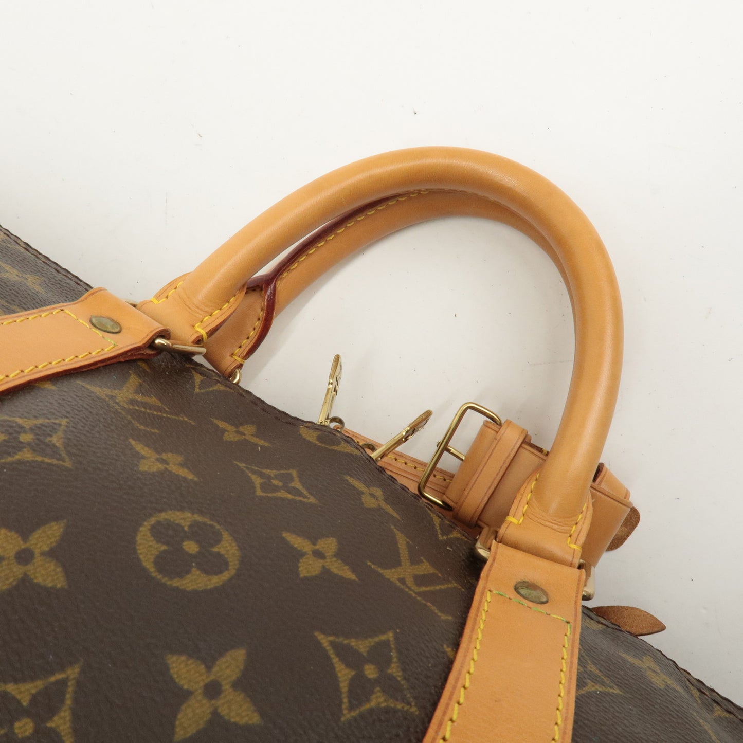Louis Vuitton Monogram Keep All 50 Boston Bag Brown M41416