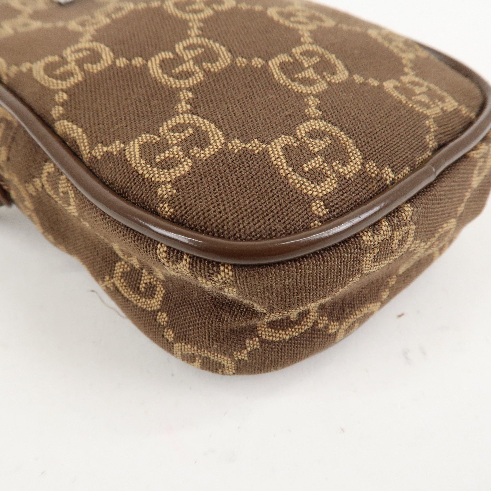 GUCCI GG Canvas Cigarette case Brown Beige 030.1675 002404 Used