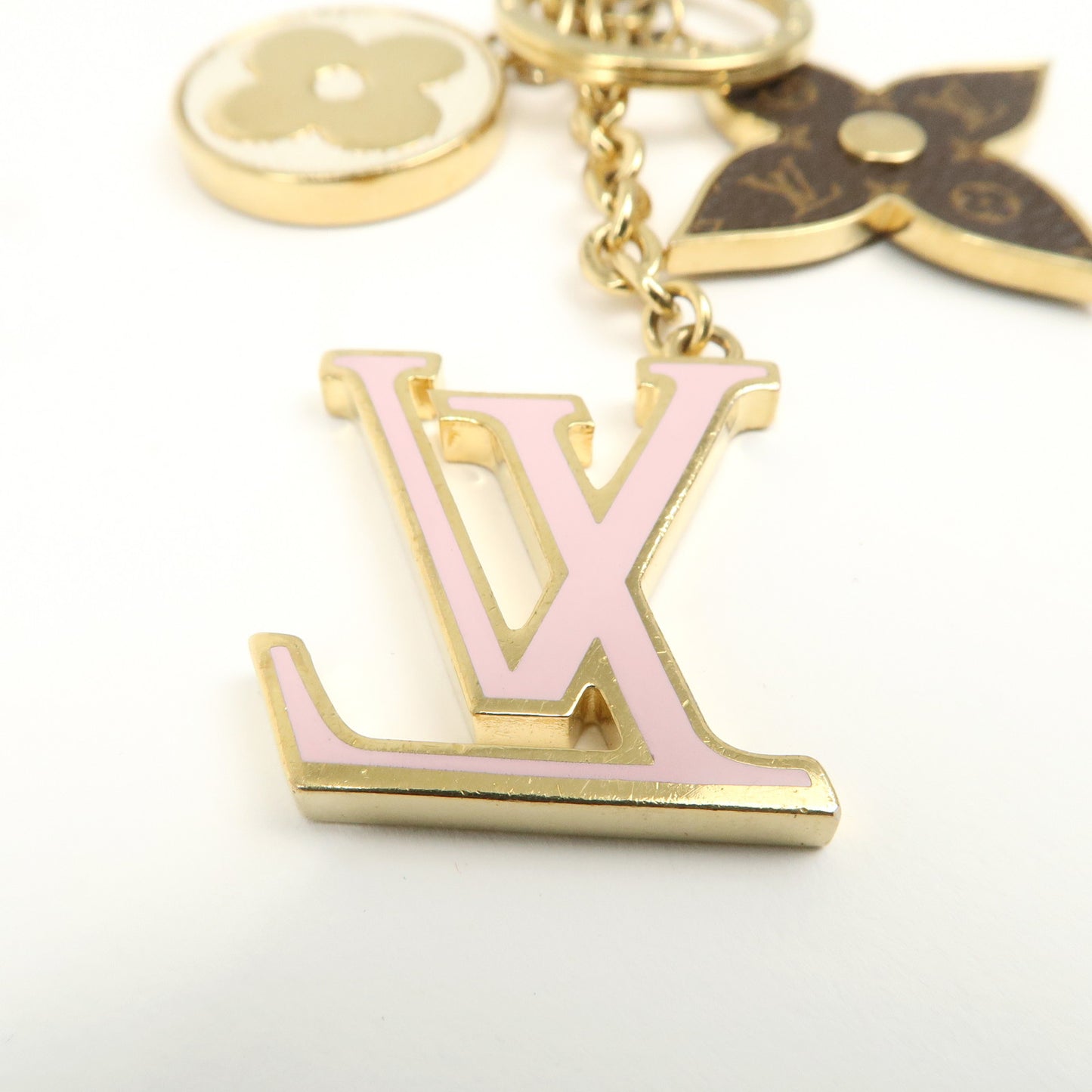 Louis Vuitton Porte Cles Spring Street Bag Charm Gold M69008