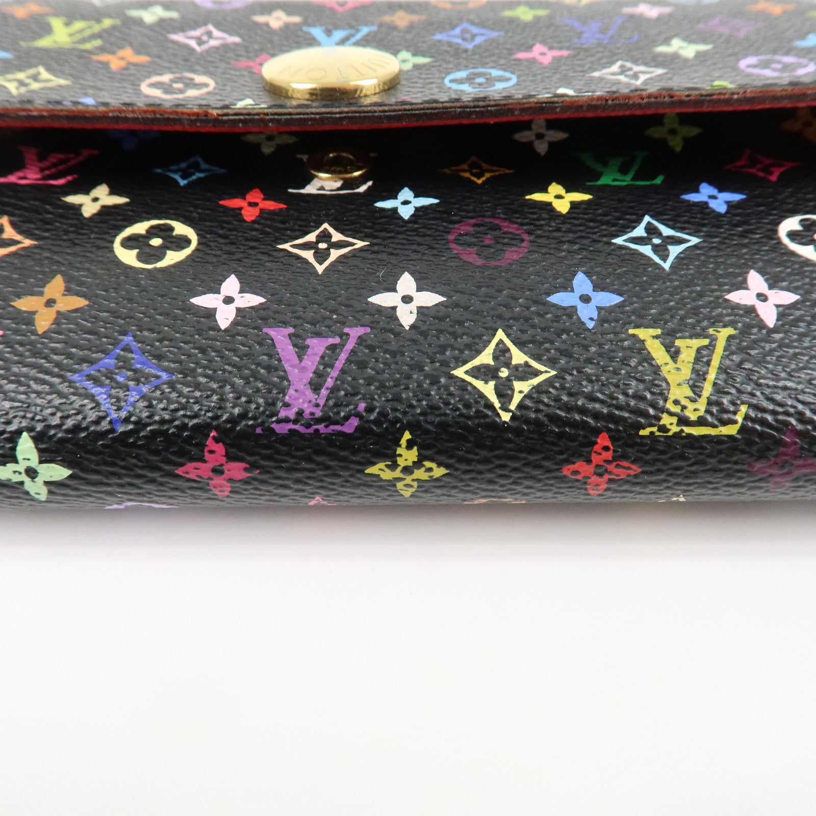 Louis Vuitton Monogram MultiColor Portefeuille Sarah Wallet M93533 Used