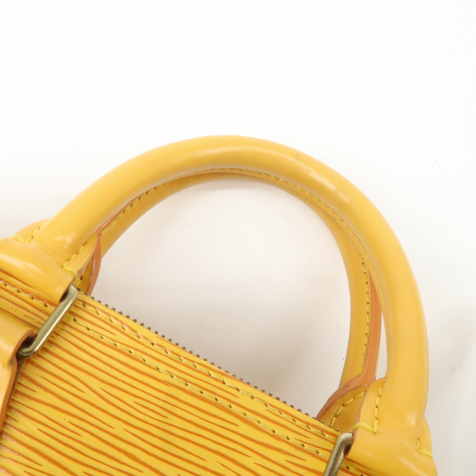 Louis Vuitton Epi Speedy 25 Boston Bag Hand Bag Yellow M43019