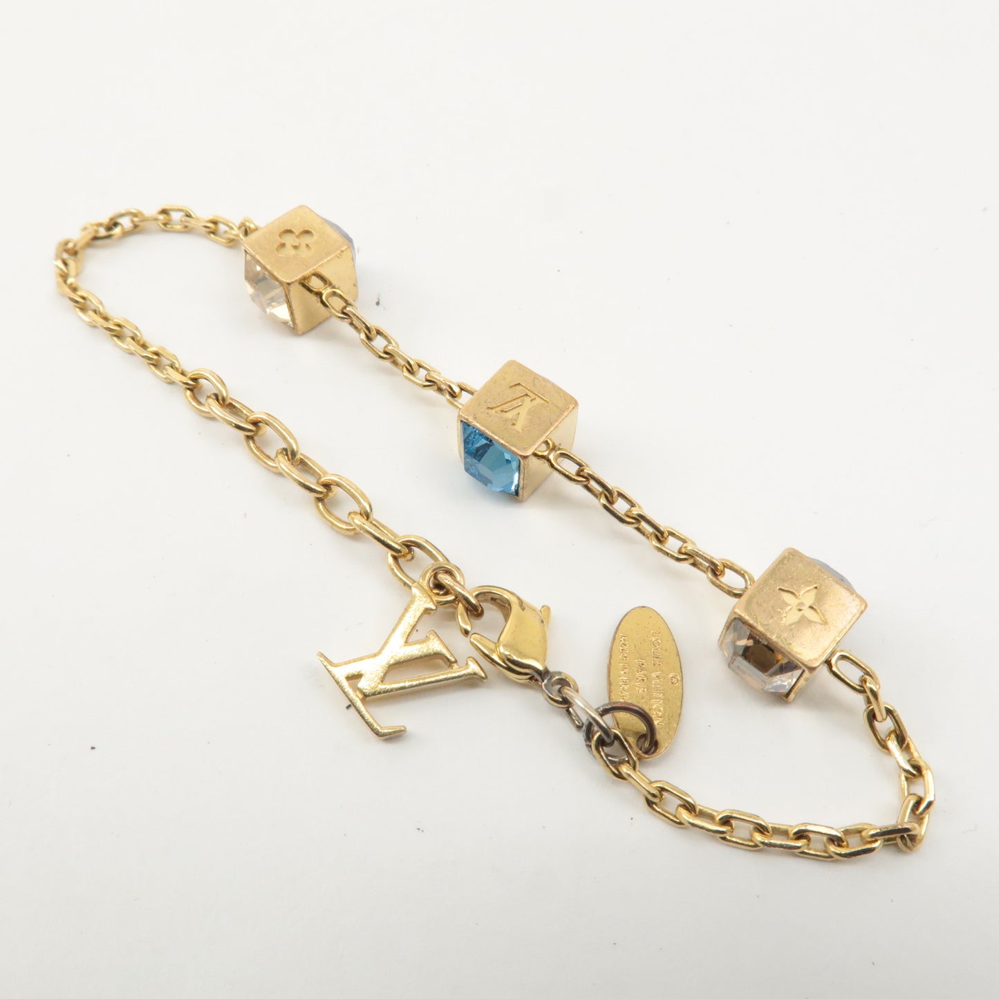Louis Vuitton Bracelet Gambling Chain Bracelet Gold M65209