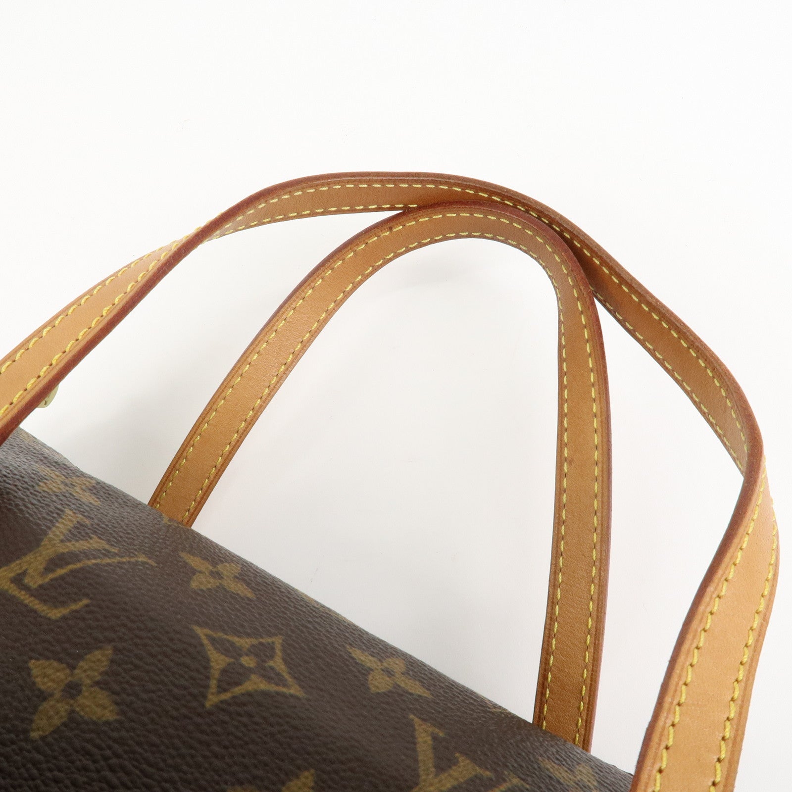 Louis Vuitton Monogram Papillon 26 Hand Bag Brown M51386 Used