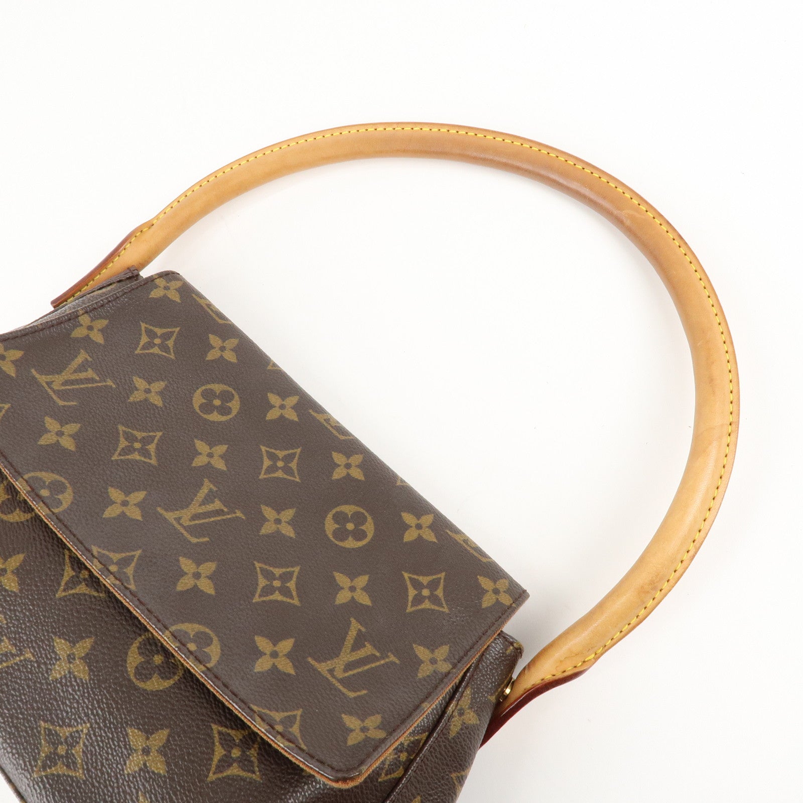 Louis Vuitton Monogram Mini Looping Shoulder Bag Hand Bag M51147