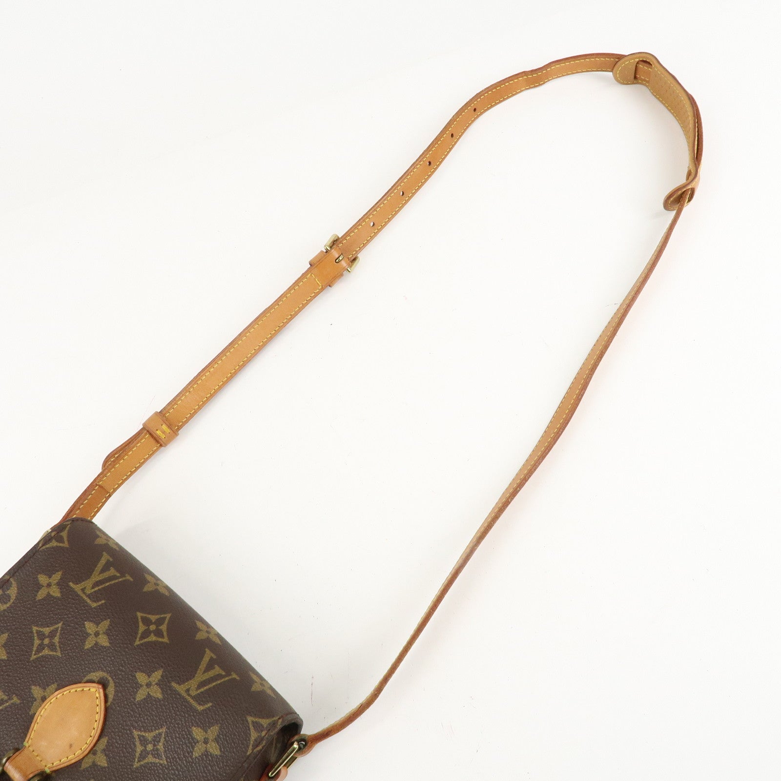 Louis Vuitton Monogram Mini Saint Cloud Shoulder Bag M51244