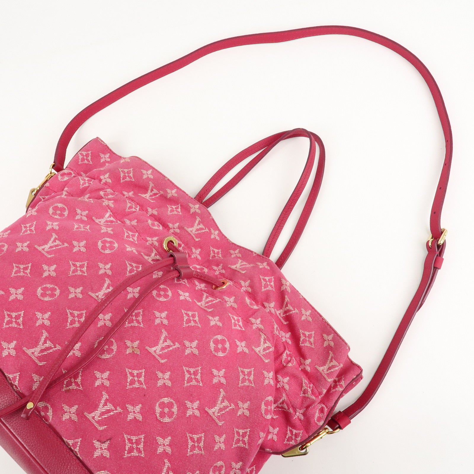 Louis Vuitton Monogram Denim Noefru MM Rose Indien M40870