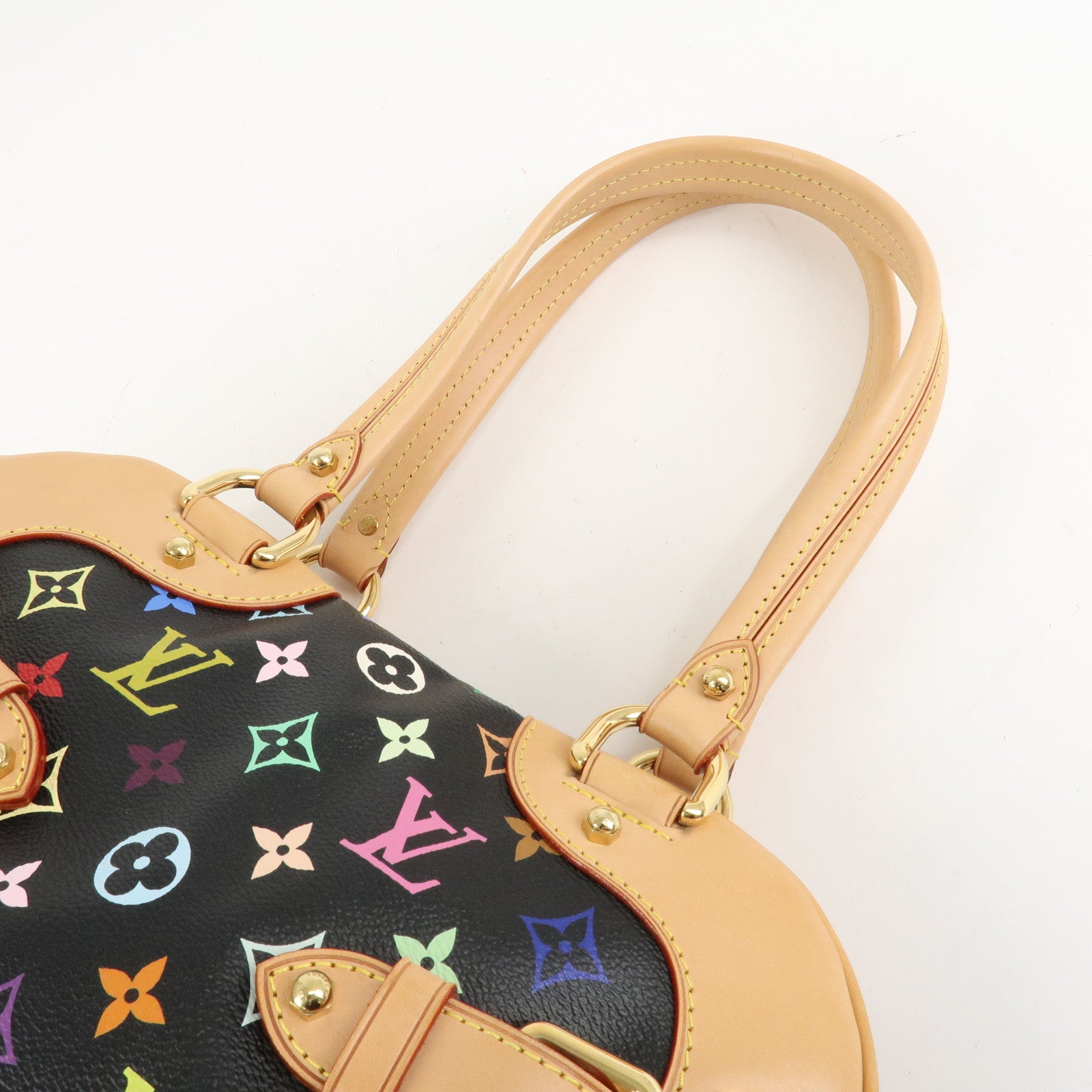 Louis Vuitton Monogram Multi Color Claudia Hand Bag M40194