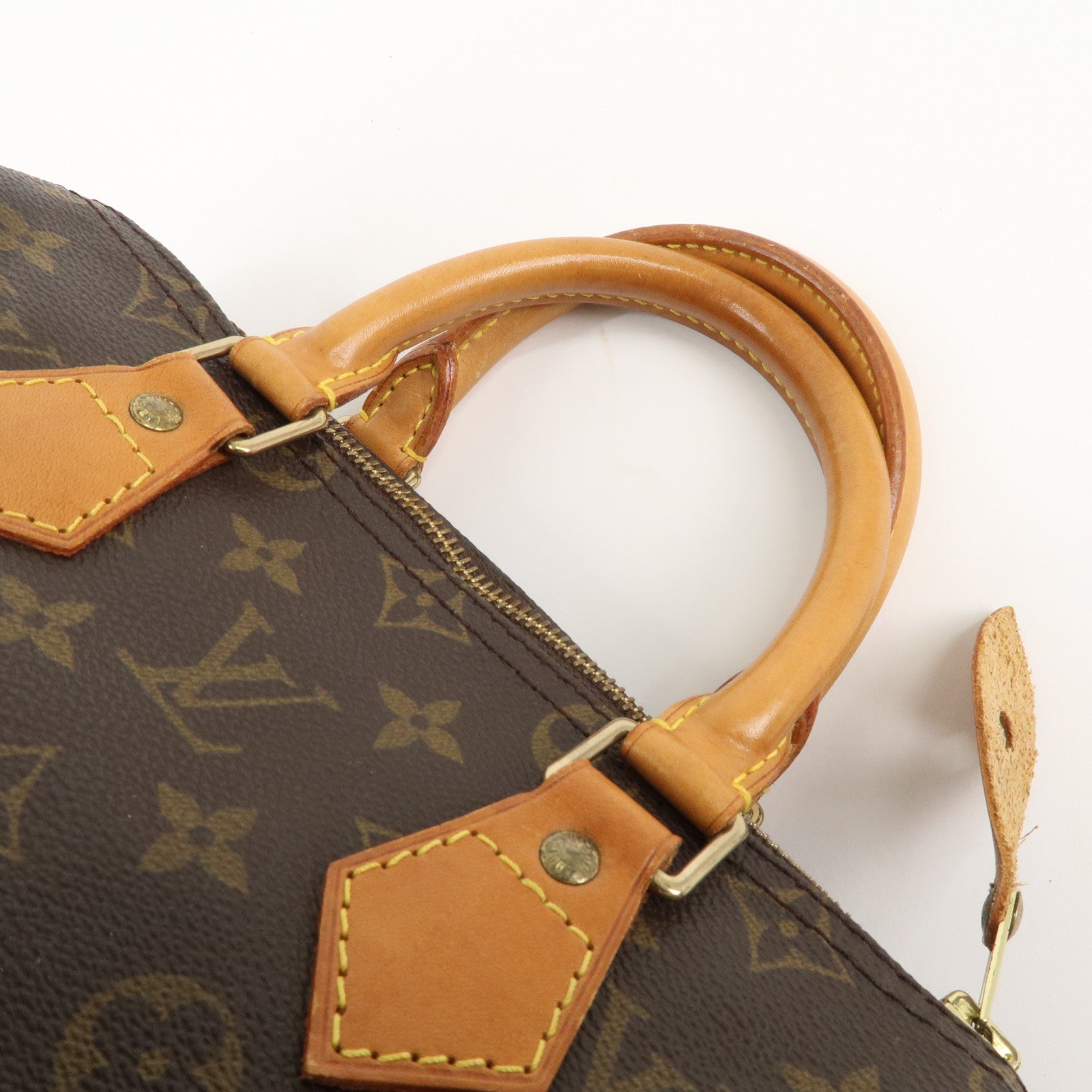 Louis Vuitton Monogram Speedy 25 Hand Bag Boston Bag M41528