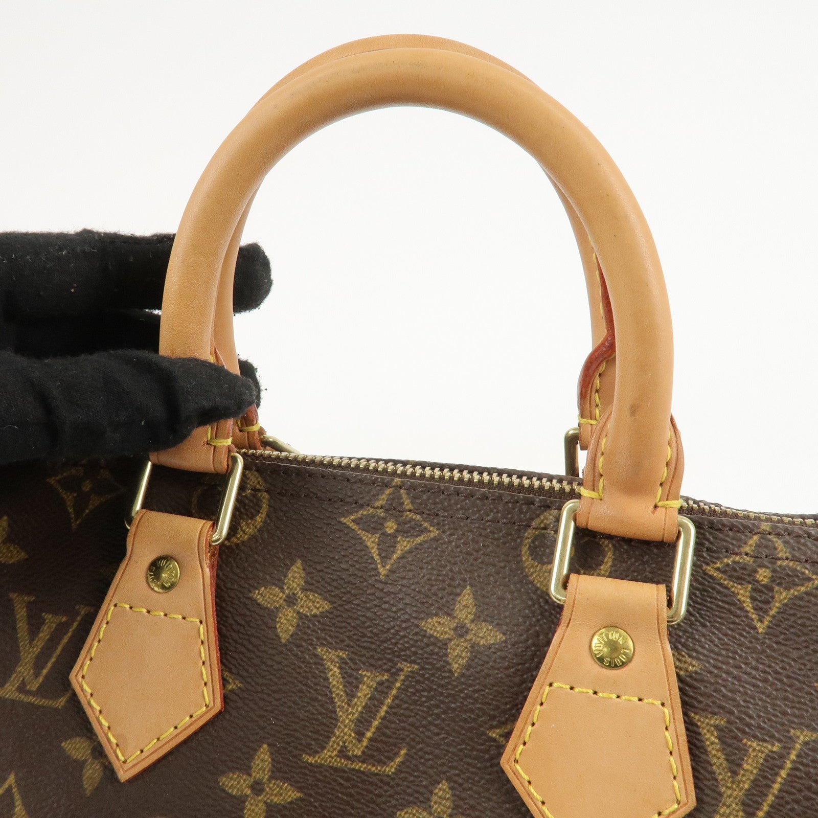 Louis Vuitton Monogram Speedy 25 Hand Bag Boston Bag M41528