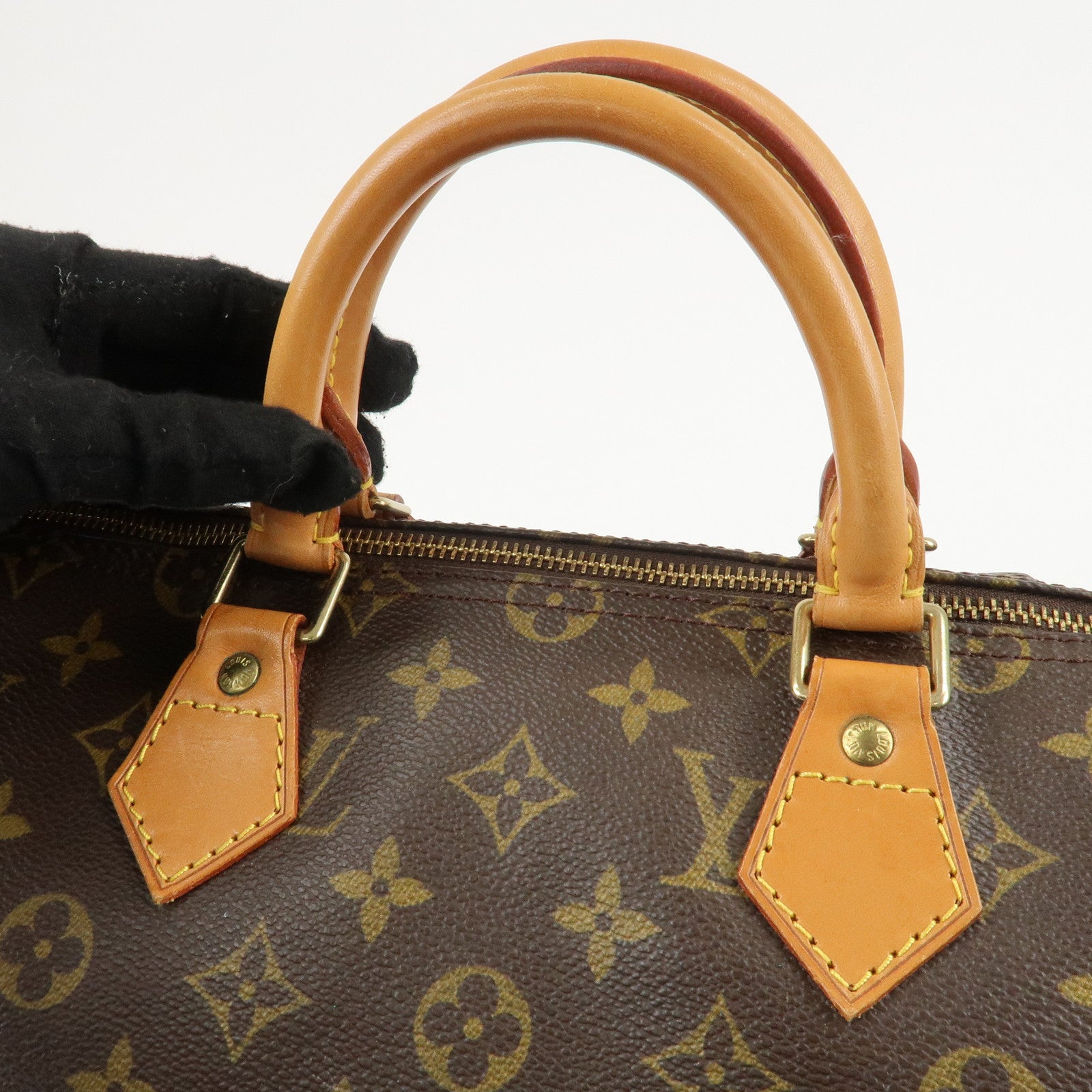 Louis Vuitton Monogram Speedy 35 Hand Bag Boston Bag M41524