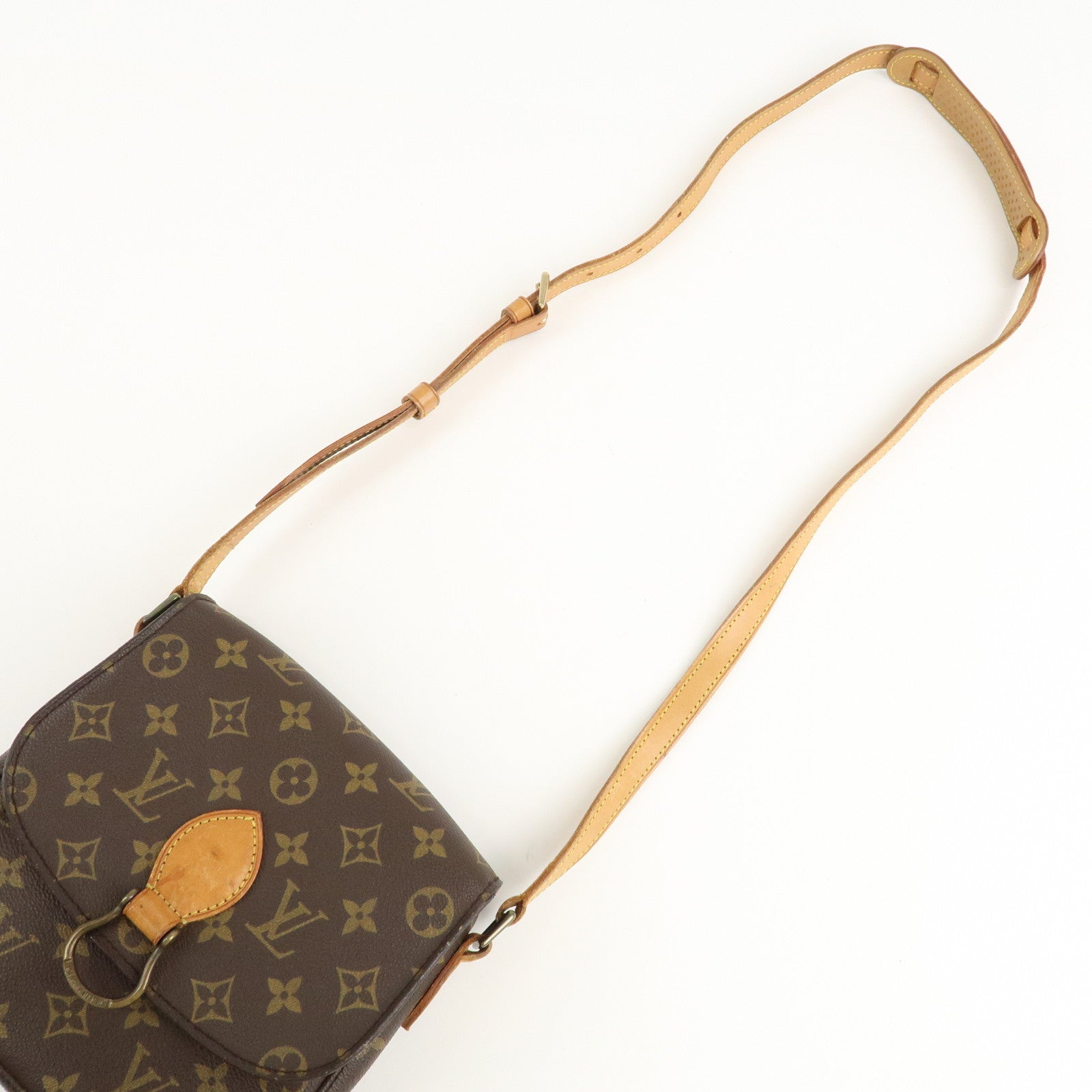 Louis Vuitton Monogram Mini Saint Cloud Shoulder Bag M51244