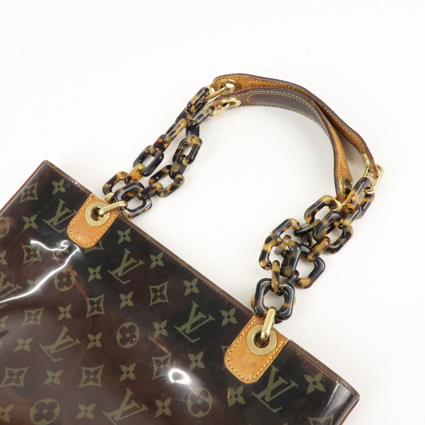 Louis Vuitton Monogram Vinyl Cabas Ambre MM Tote Bag M92501