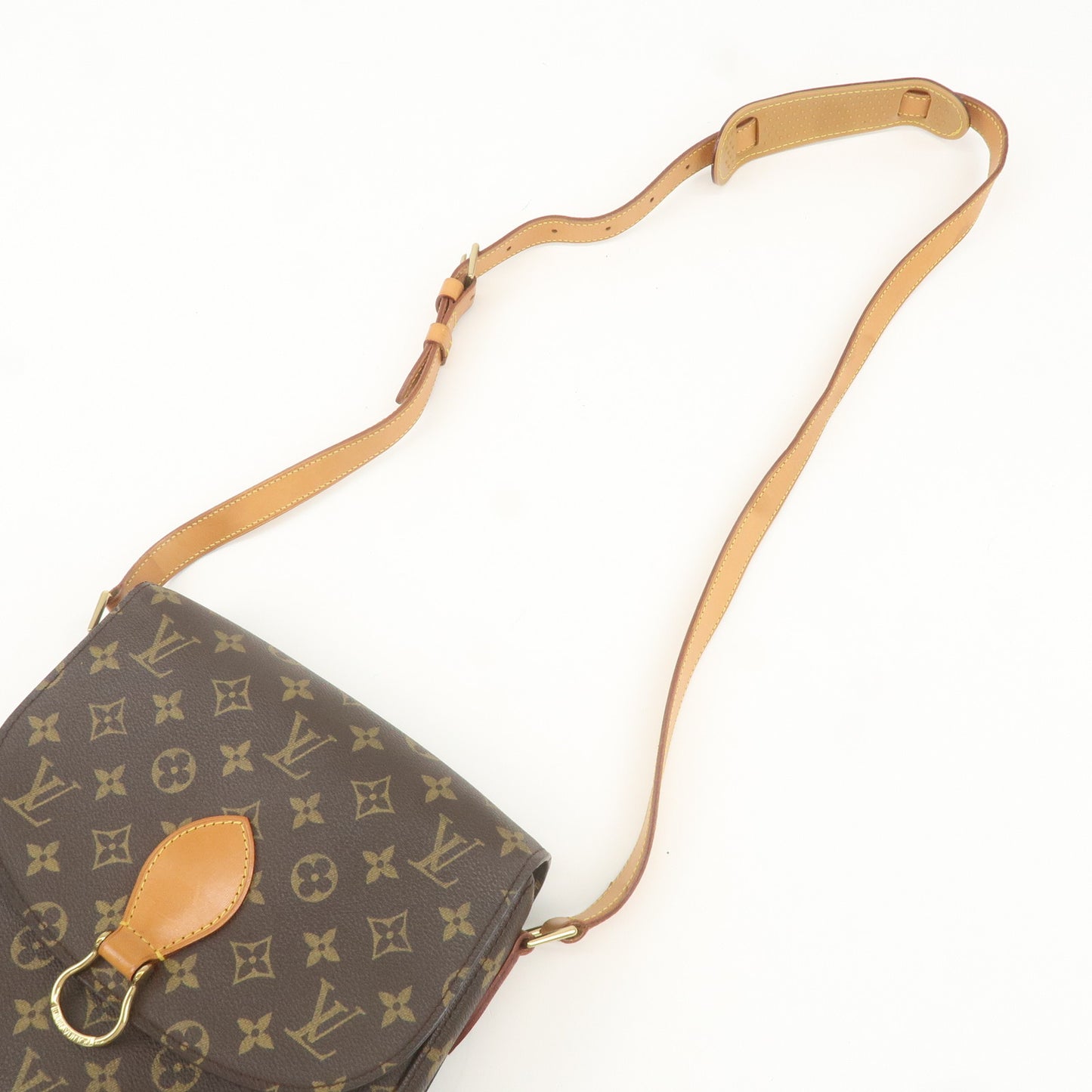 Louis Vuitton Monogram Saint Cloud GM Shoulder Bag M51242