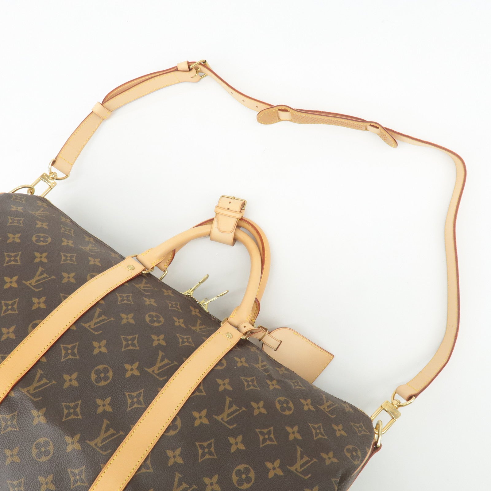 Louis Vuitton Monogram Keep All 50 Boston Bag M41416