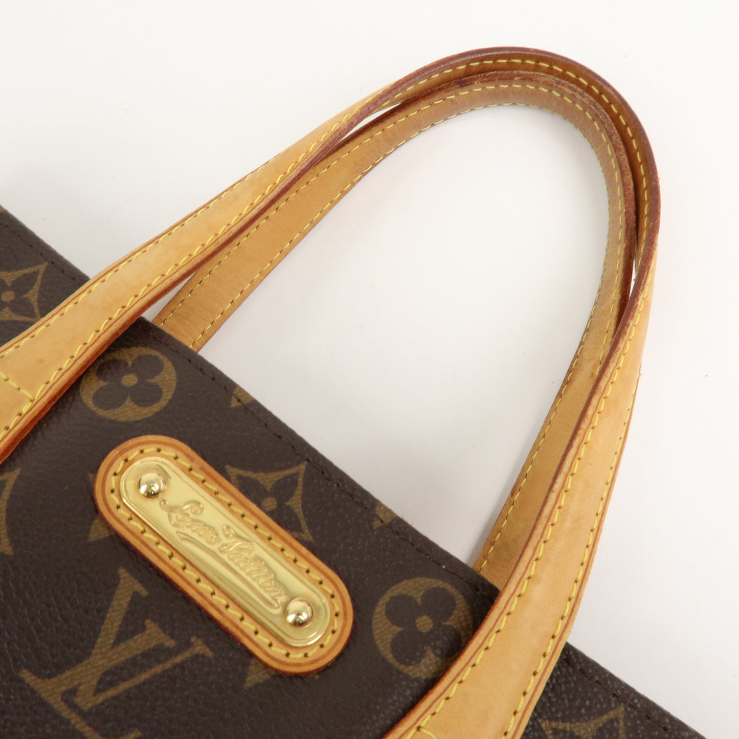 Louis Vuitton Monogram Wilshire PM Hand Bag Brown M45643