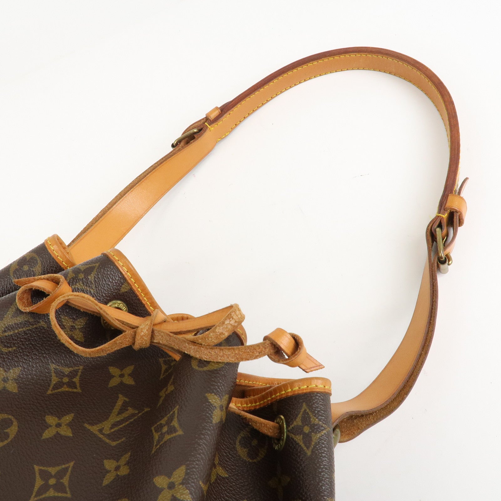 Louis Vuitton Monogram Noe Shoulder Bag Hand Bag Brown M42224