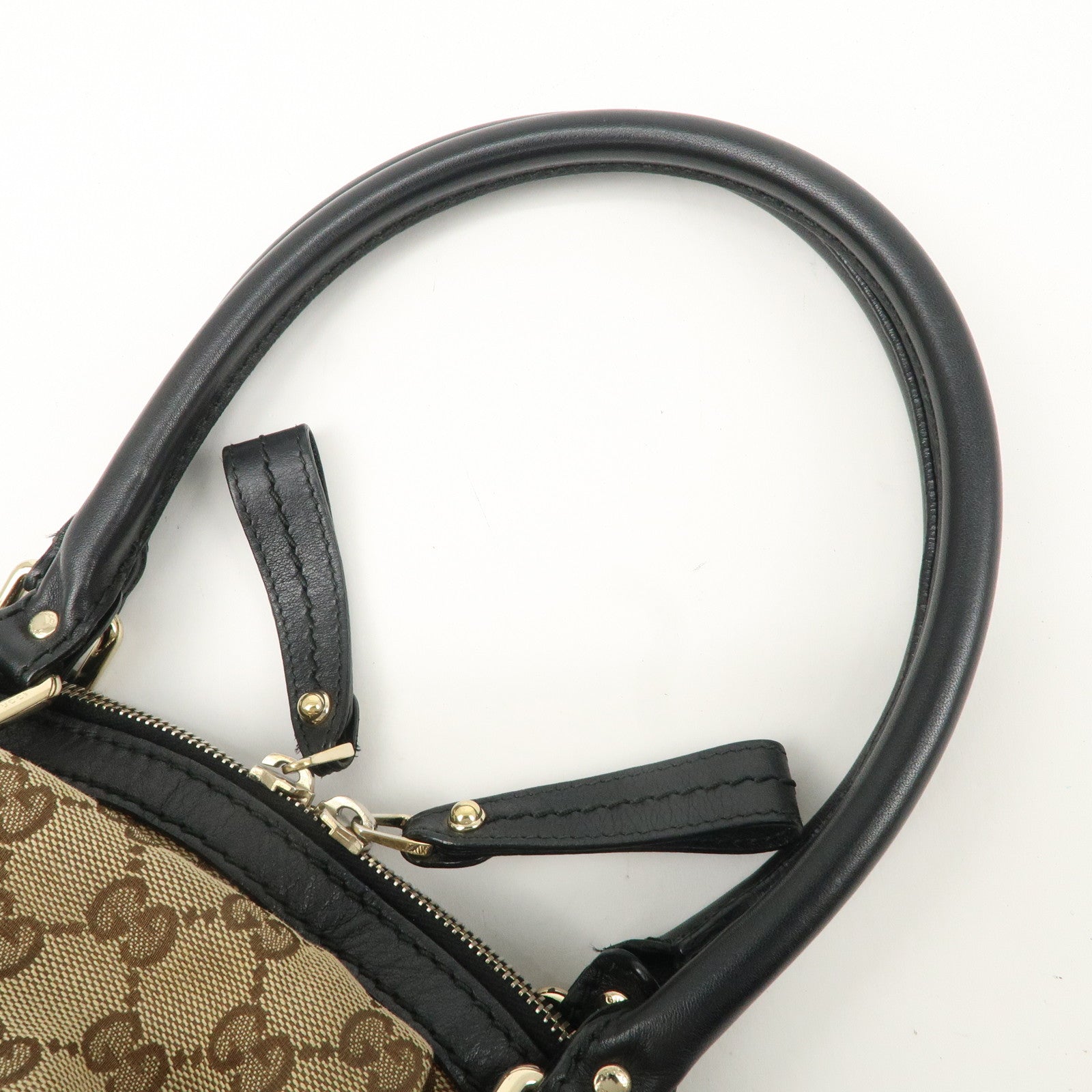 GUCCI Sukey GG Canvas Leather 2WAY Bag Shoulder Bag 223974