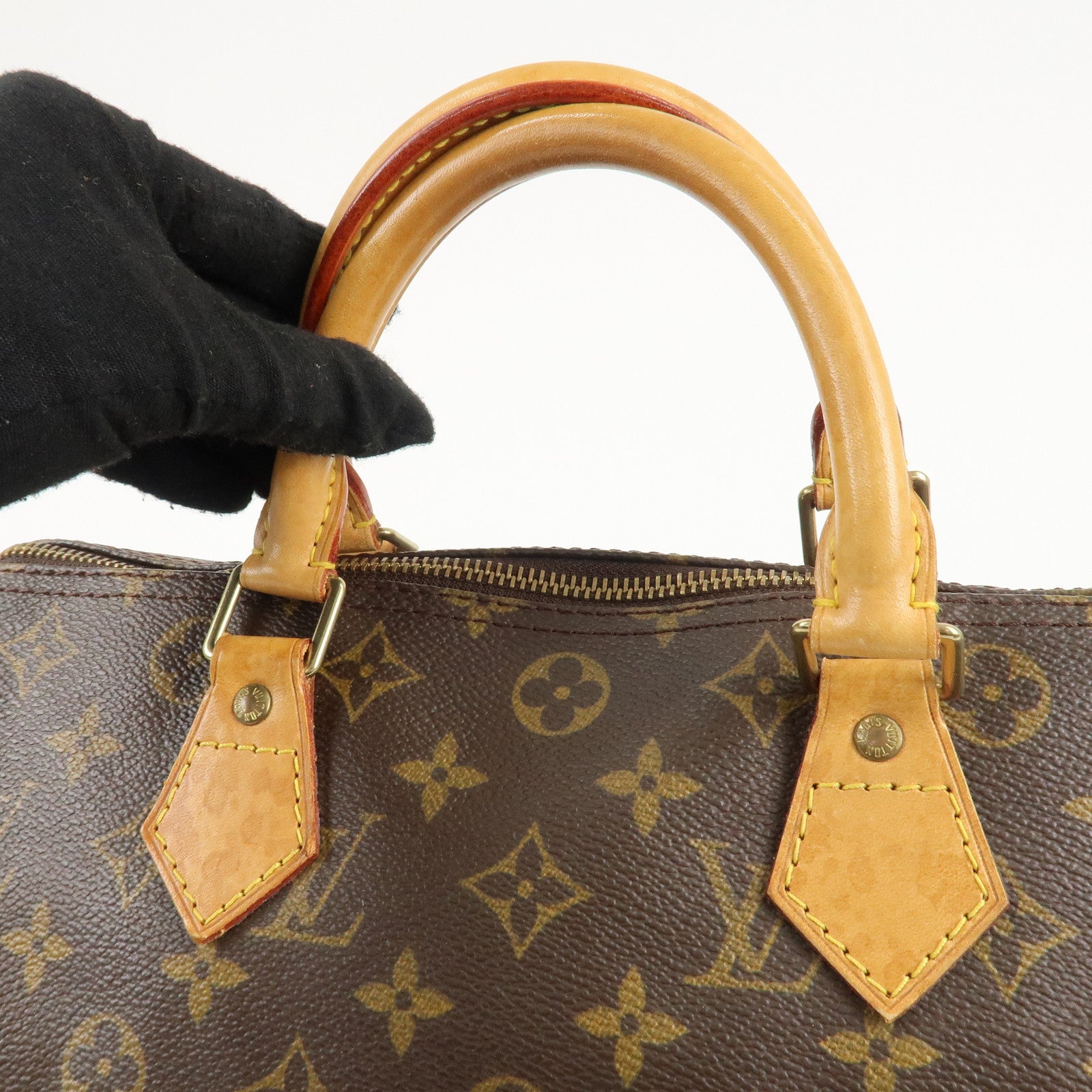 Louis Vuitton Monogram Speedy 30 Hand Bag Boston Bag M41526