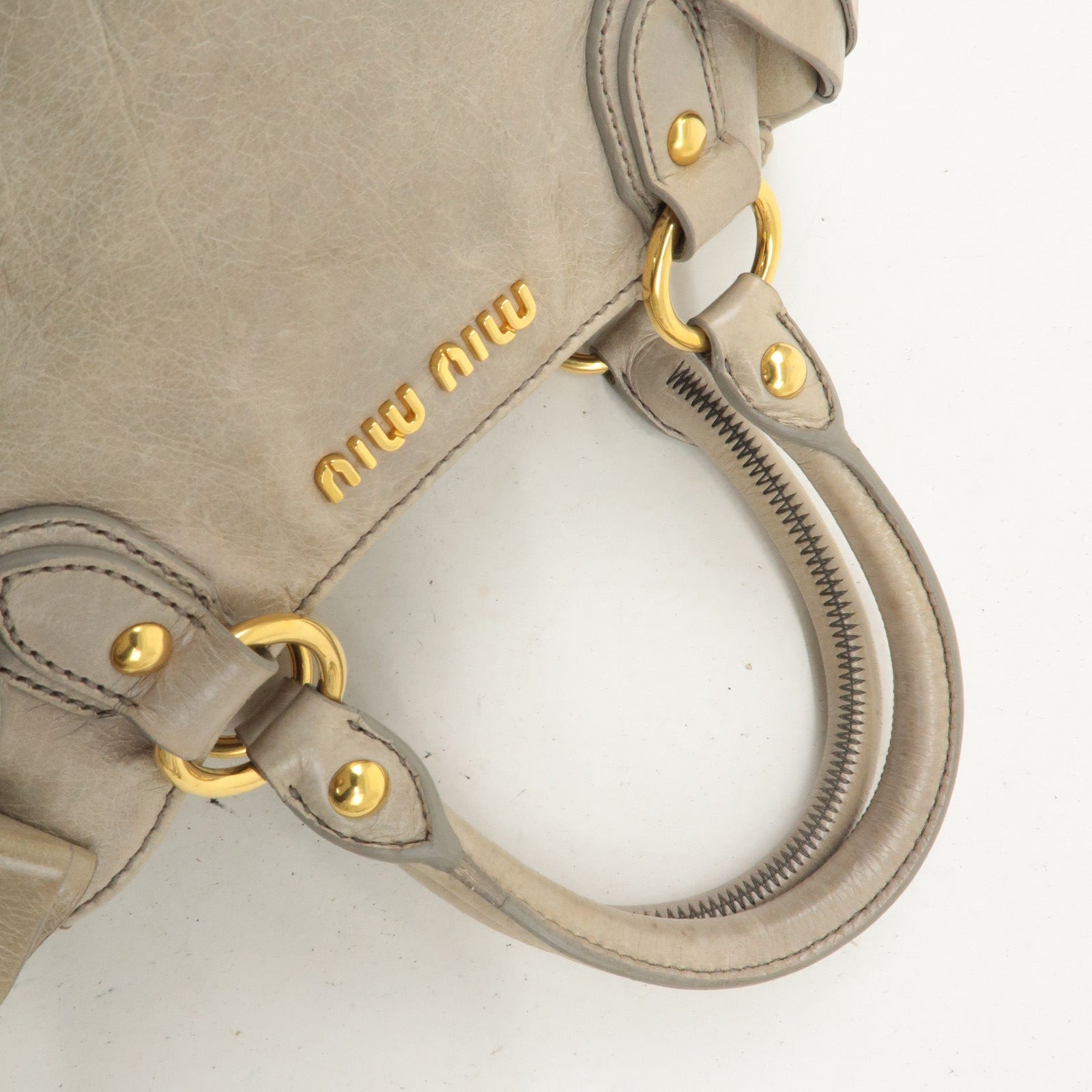 Leather - ep_vintage luxury Store - Miu Mius had this style