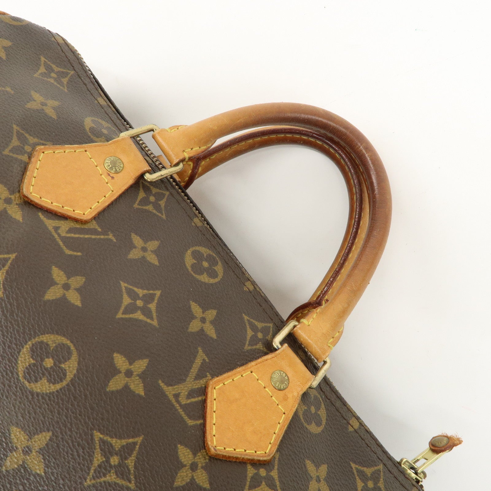 Louis Vuitton Monogram Speedy 30 Hand Bag Boston Bag M41526 Used