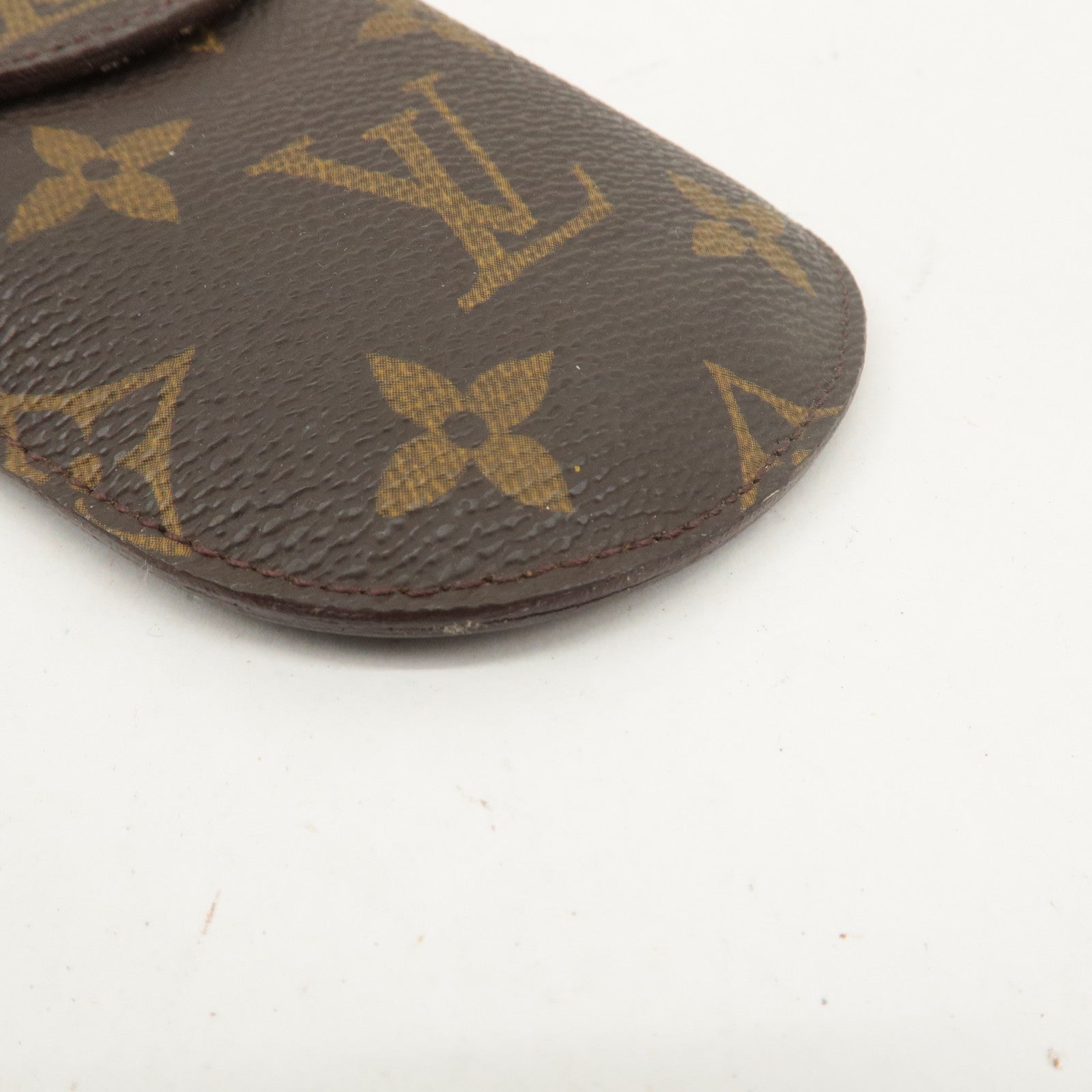 Louis Vuitton Monogram Set of 2 etui a lunettes lavel Glasses Case