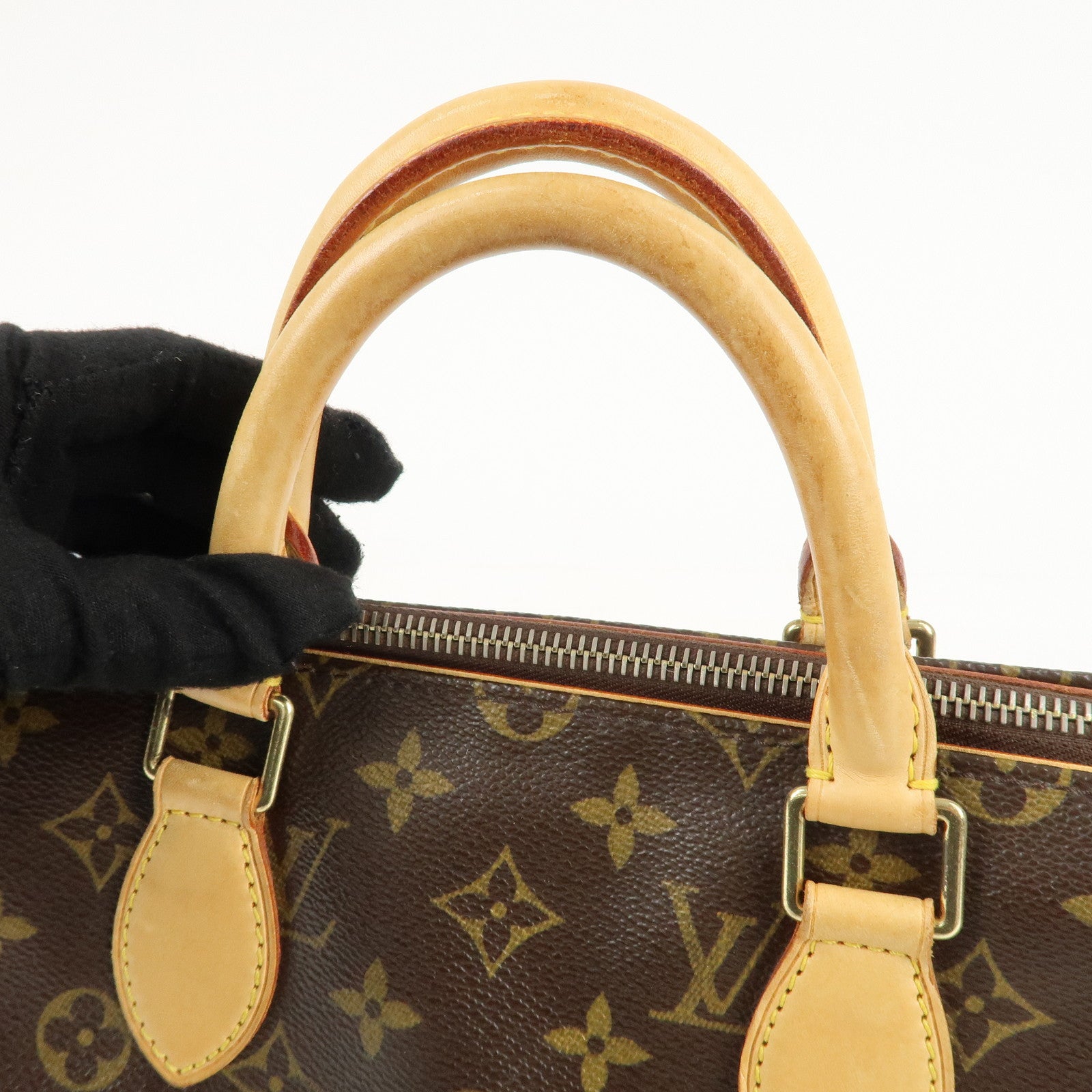 Louis Vuitton Monogram Popincourt Hand Bag Brown M40009