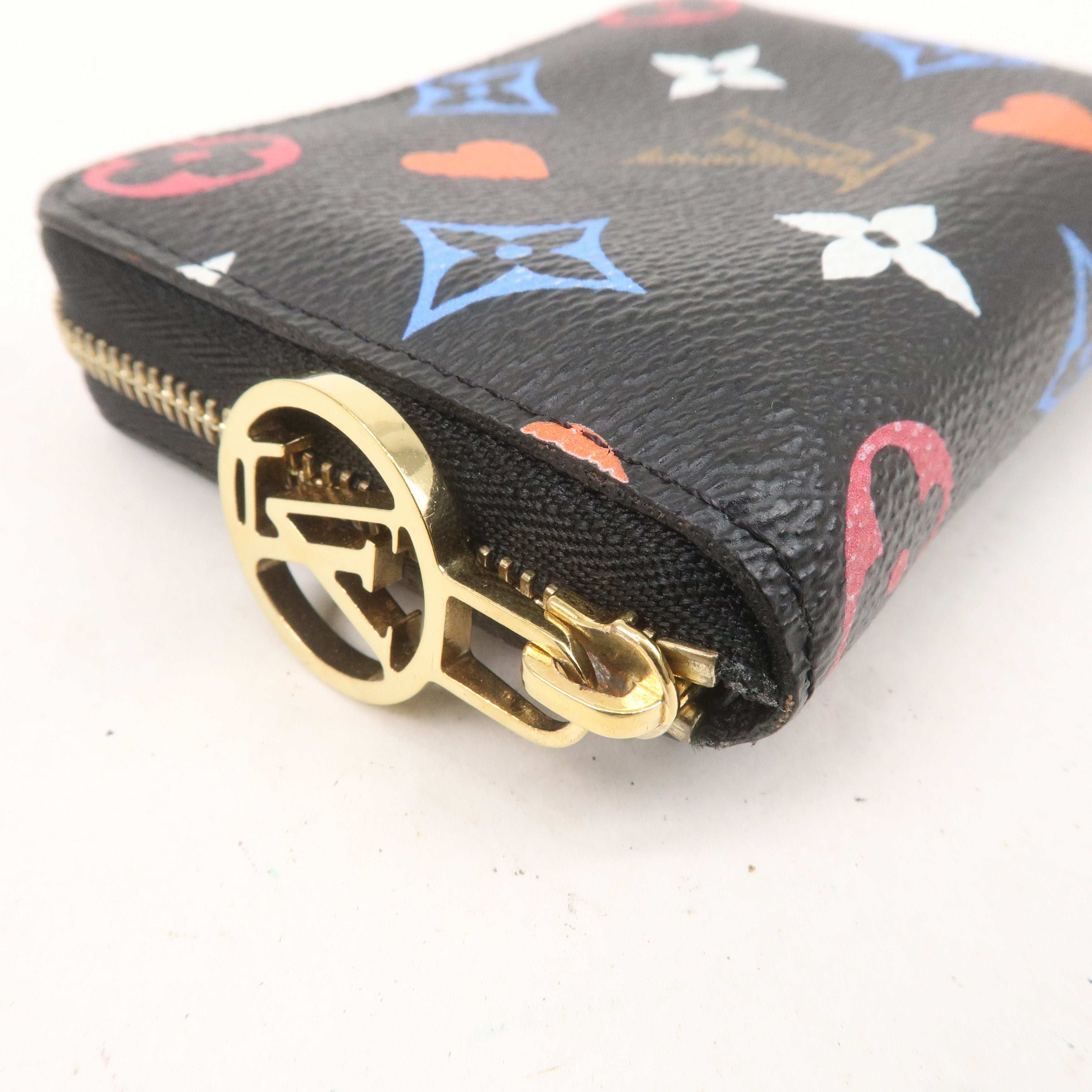 Louis Vuitton Game On Zippy Coin Purse Coin case Noir M80305