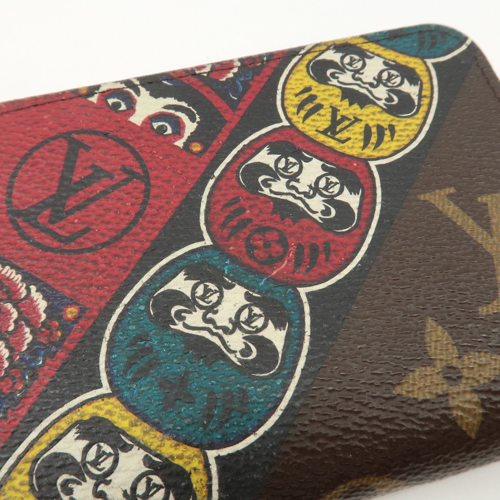 Louis Vuitton Monogram Zippy Coin Purse Kansai Yamamoto M67250 Used