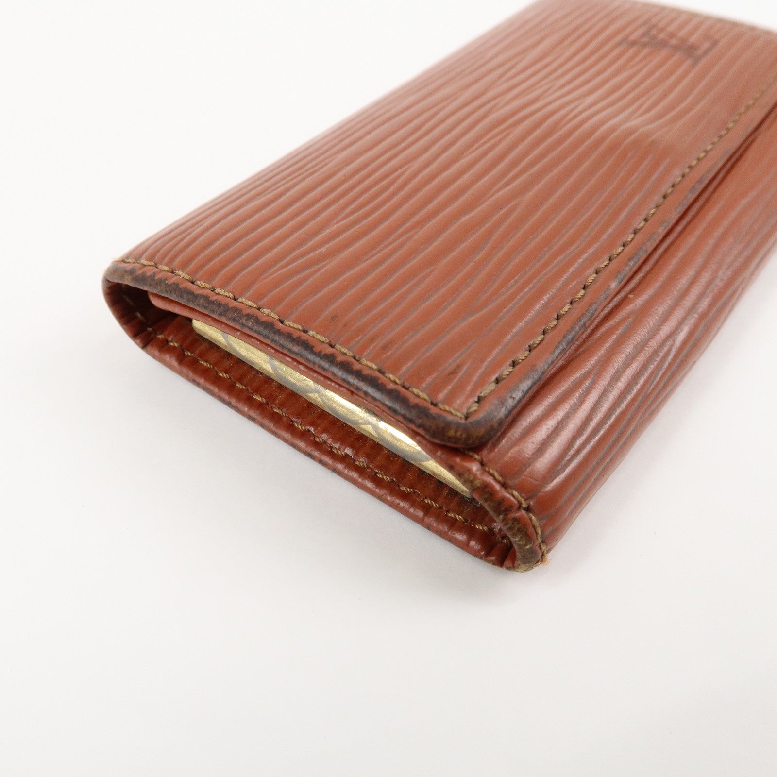 Louis Vuitton Epi Set of 2 Key Case M63823 M6381D Used