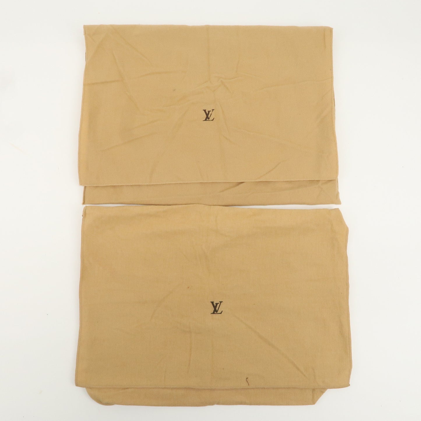 Louis Vuitton Set of 10 Dust bag Flap Type Beige