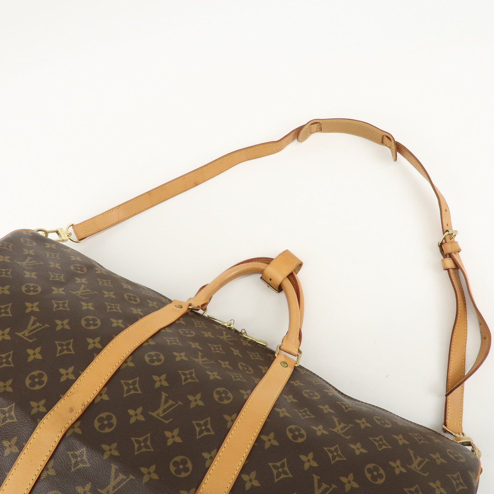 Louis Vuitton Monogram Keep All Bandouliere 60 Bag M41412