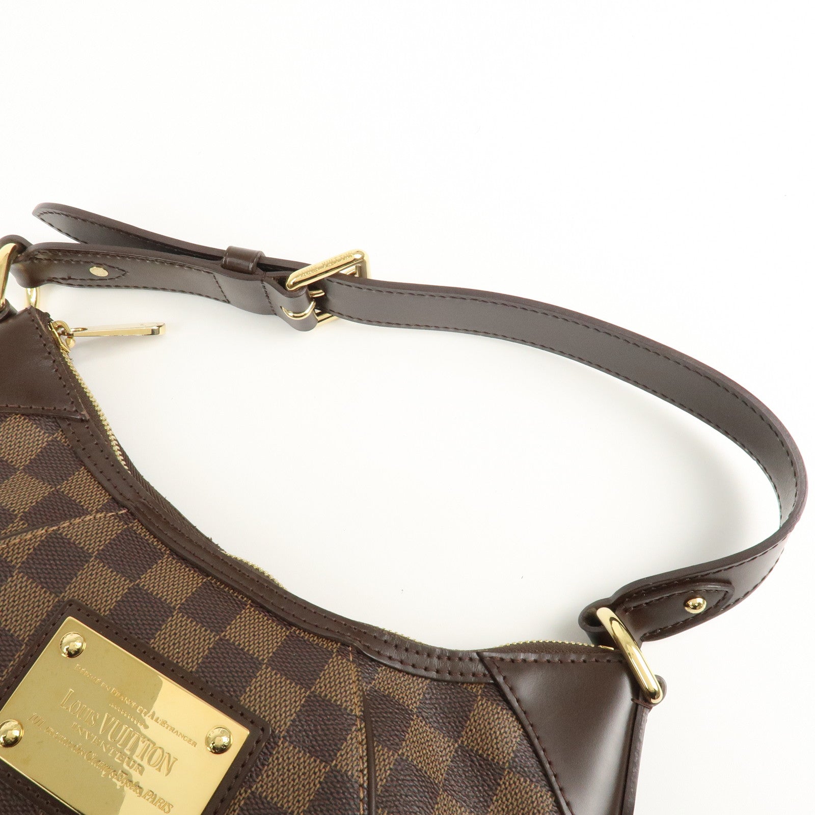 Louis Vuitton Damier Thames PM Shoulder Bag Hand Bag N48180