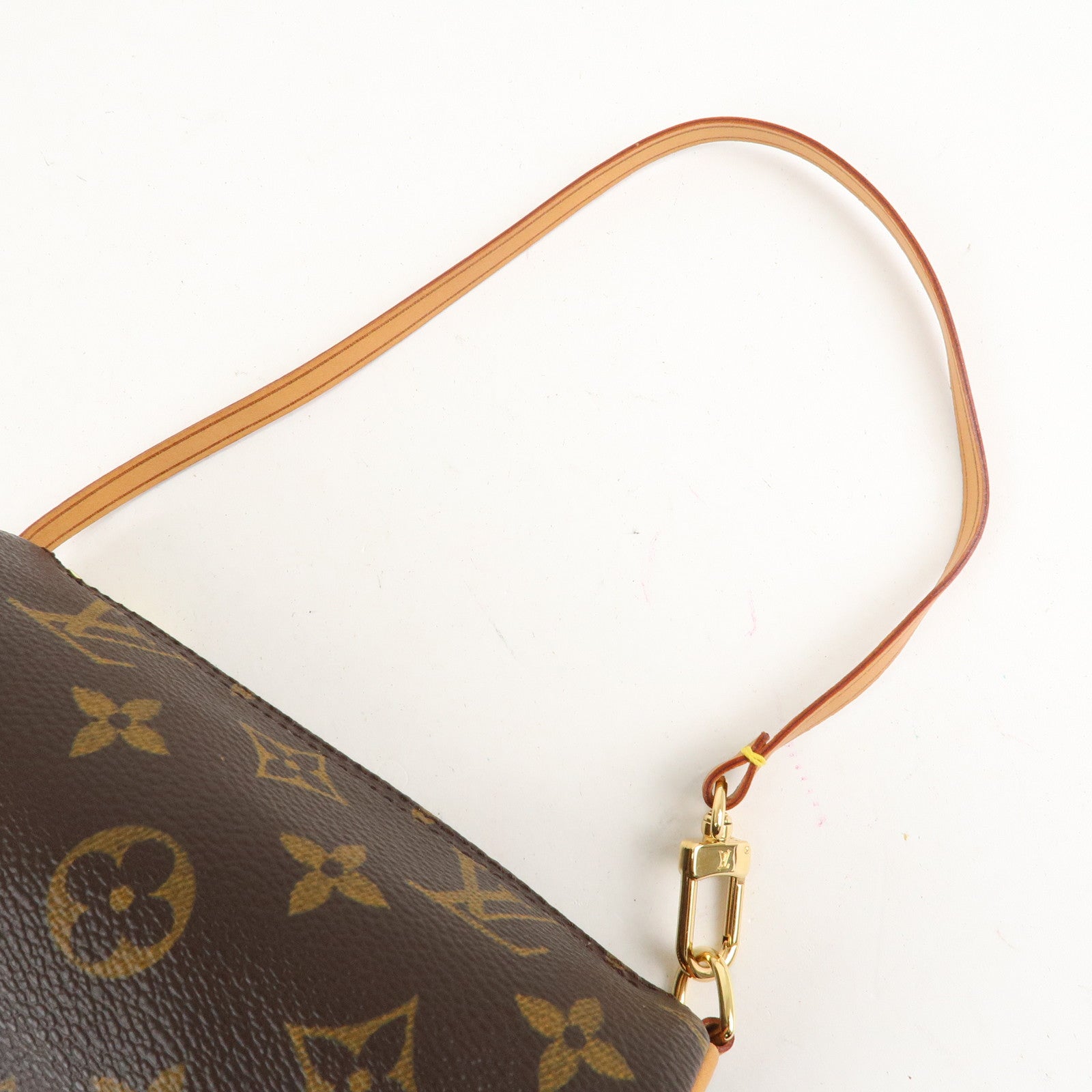 Louis Vuitton Monogram Mini Pouch for Papillon Bag Brown