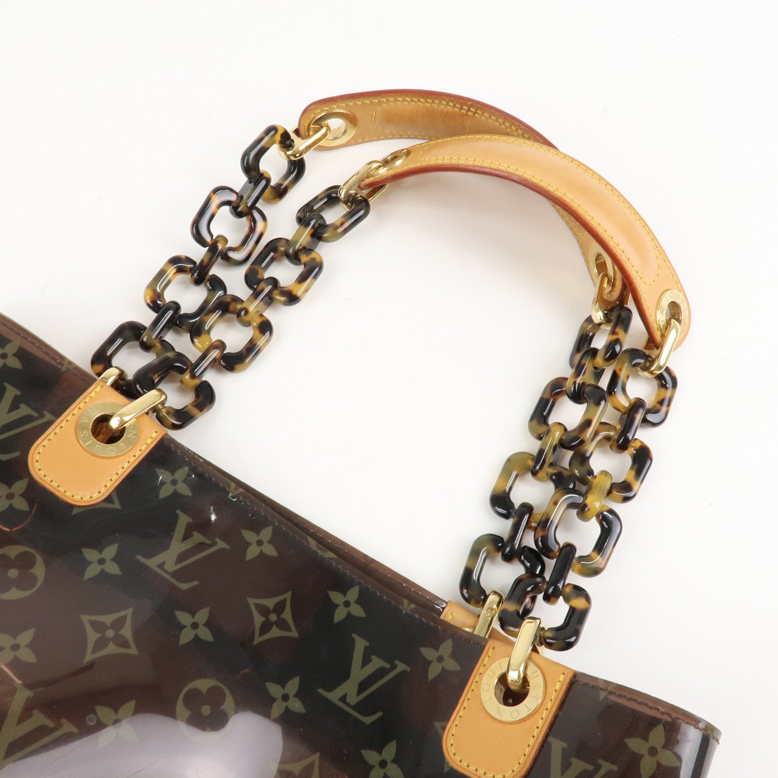 Louis Vuitton Monogram Vinyl Cabas Ambre MM Tote Bag M92501 Used