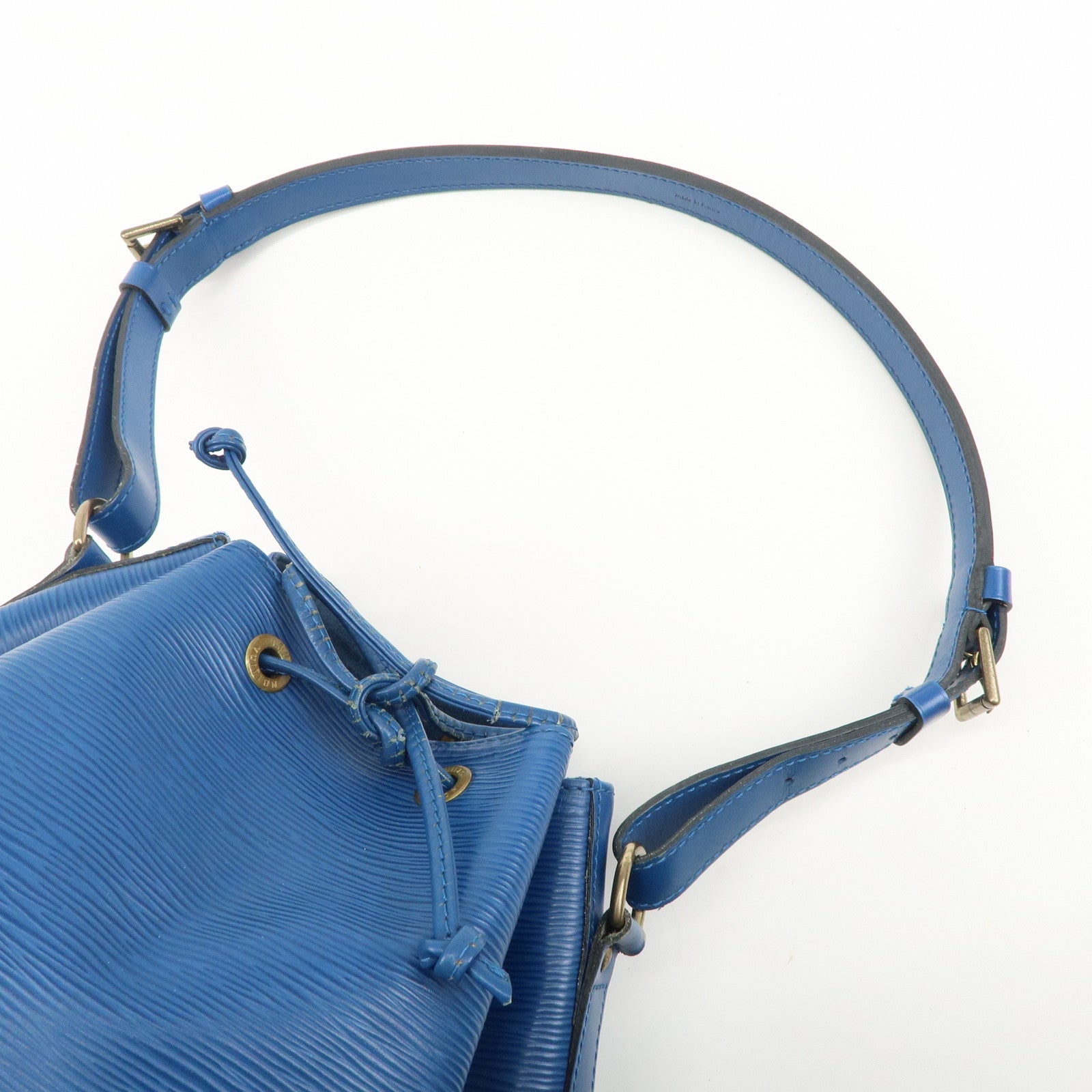 Louis Vuitton Epi Petit Noe Shoulder Bag Toledo Blue M44105