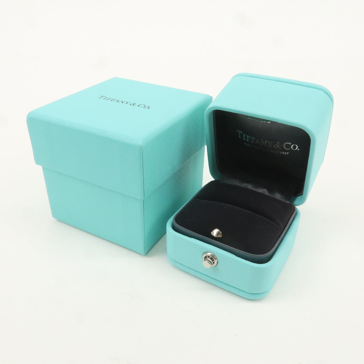 Tiffany&Co. Set of 2 Jewelry Box For Ring Tiffany Blue