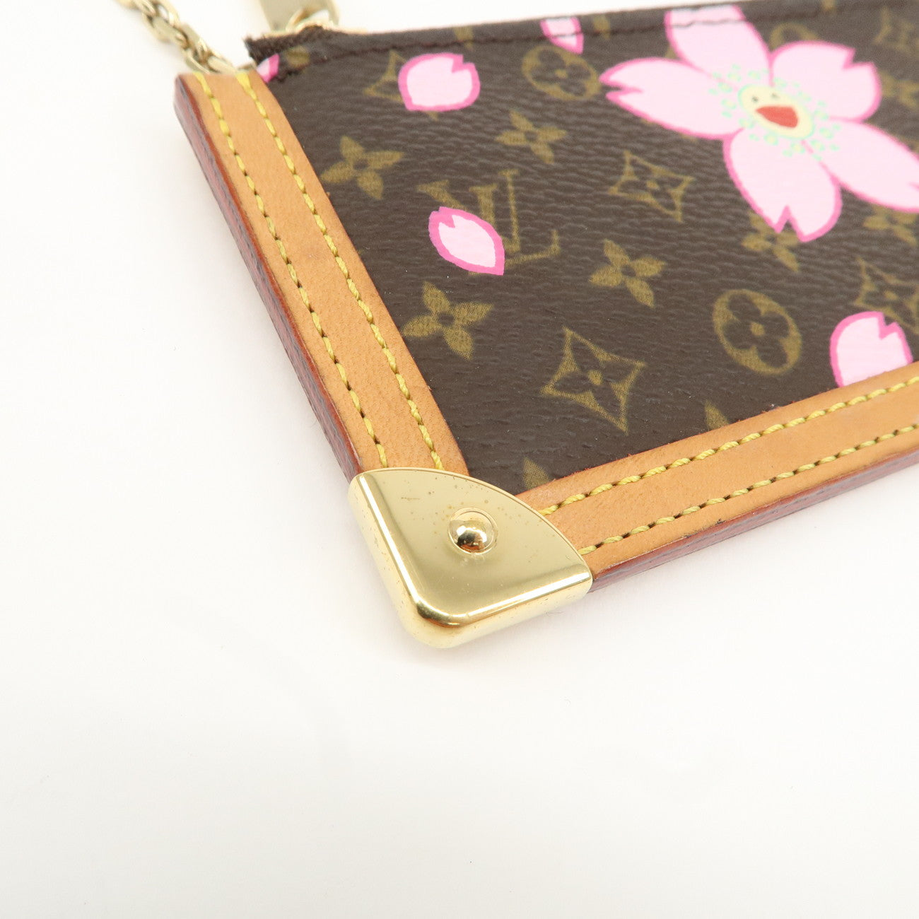 Louis Vuitton Cherry Blossom Pochette Cles Coin Case M92015