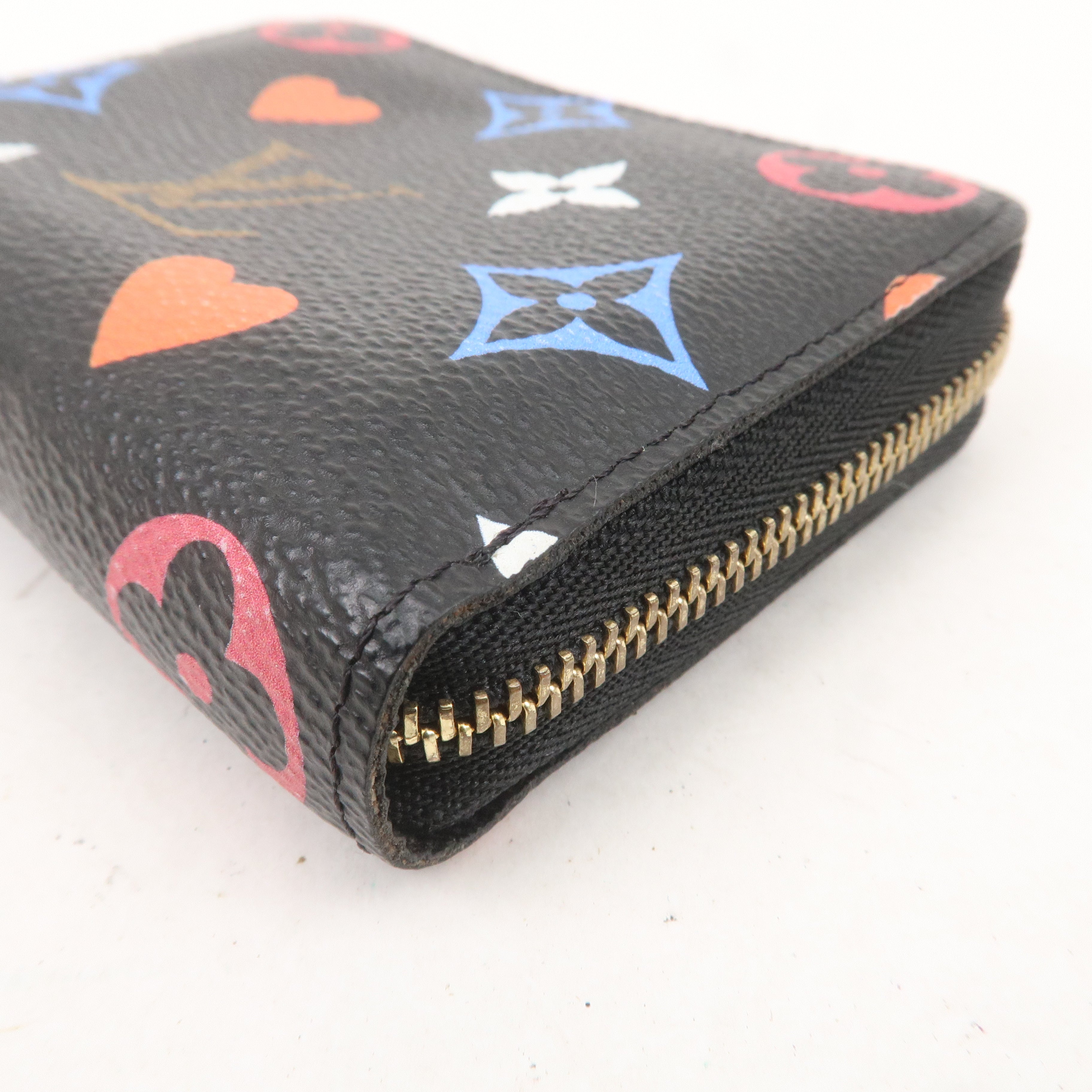 Louis Vuitton Game On Zippy Coin Purse Coin case Noir M80305