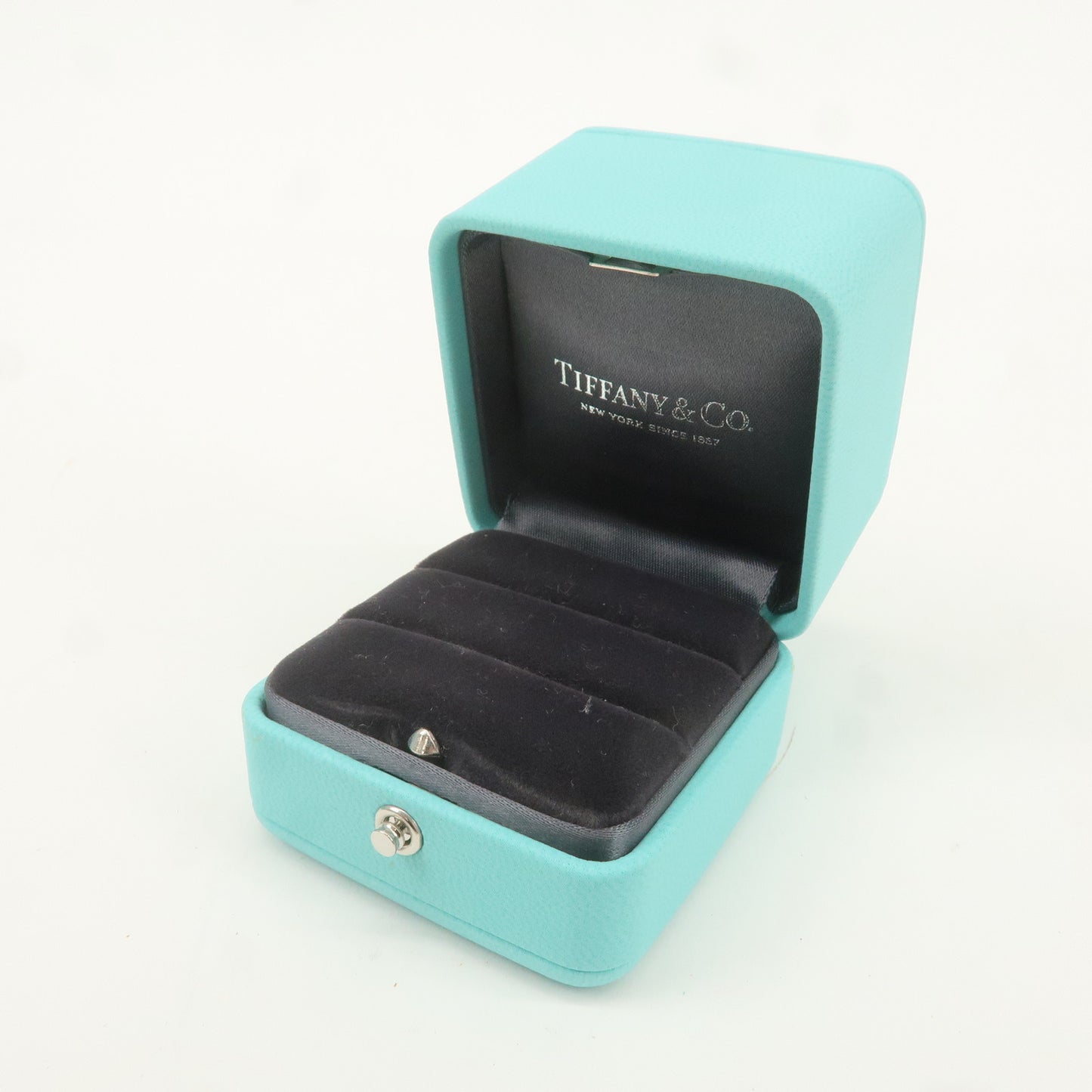 Tiffany&Co. Set of 2 Jewelry Box For Pair Rings Tiffany Blue