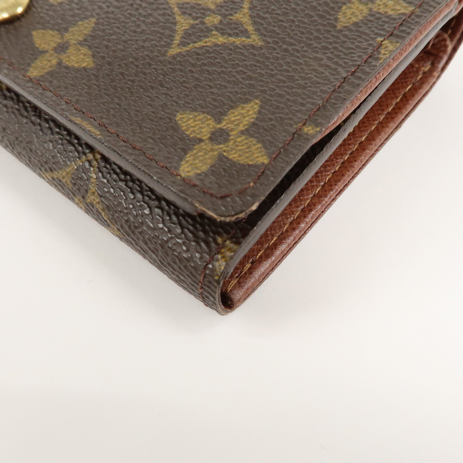 Louis Vuitton Monogram Porte Monnaie Billets Tresor Wallet M61730