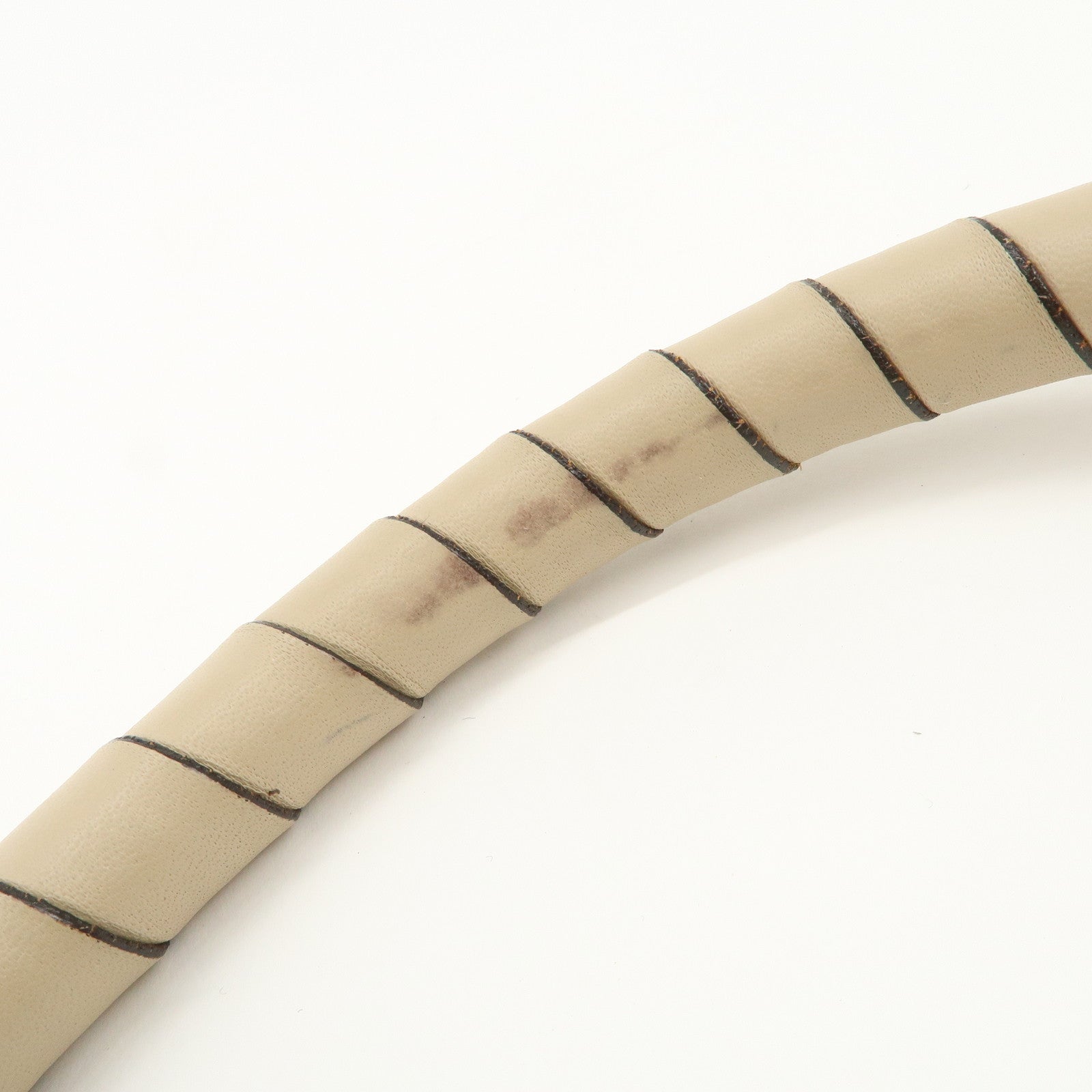 Chloe leather Marcy one-shoulder bag Beige 021156-27 Used