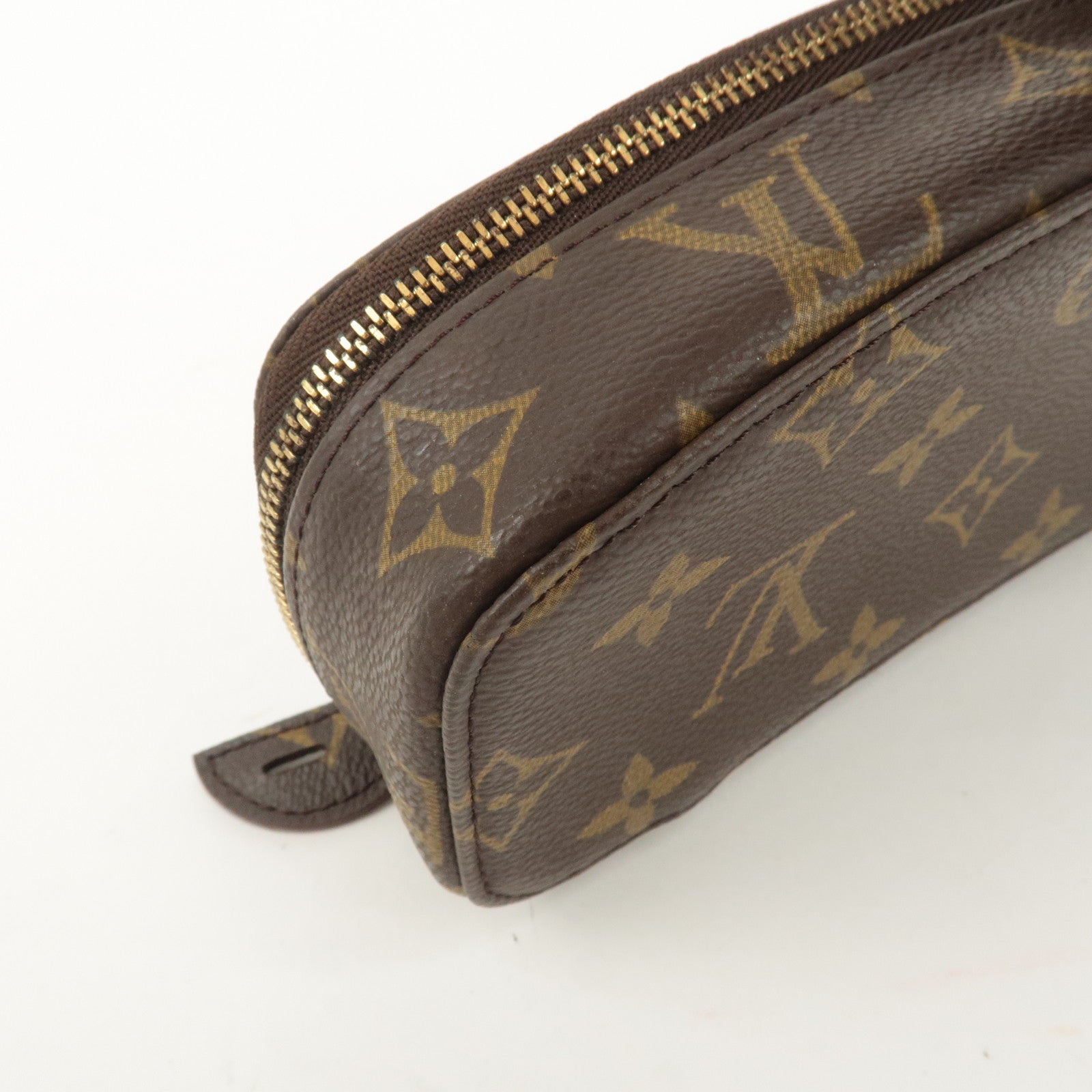 Louis Vuitton Monogram Posh Monte Carlo Pouch Brown M47352