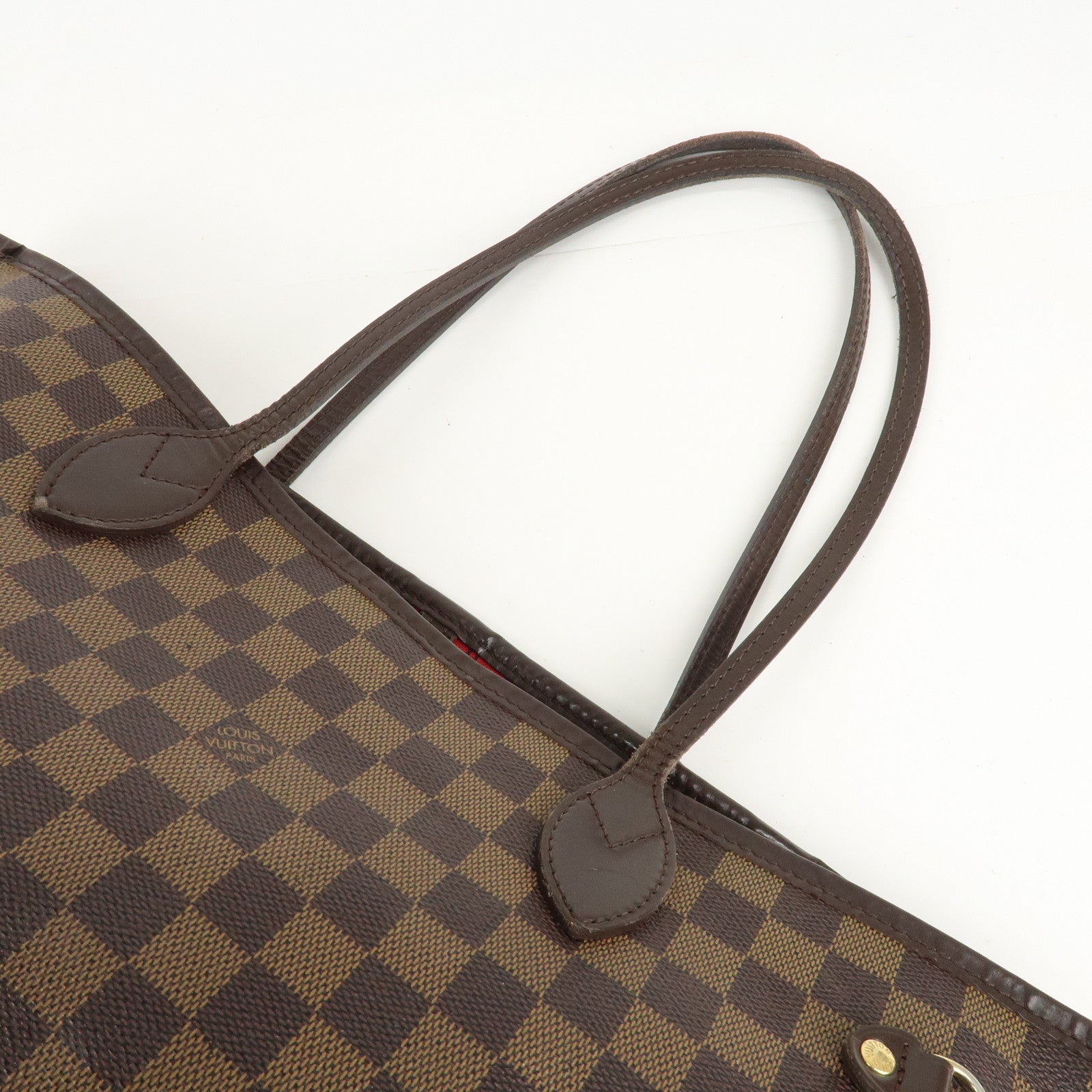 Louis Vuitton Damier Neverfull MM Tote Bag Damier Ebene N51105