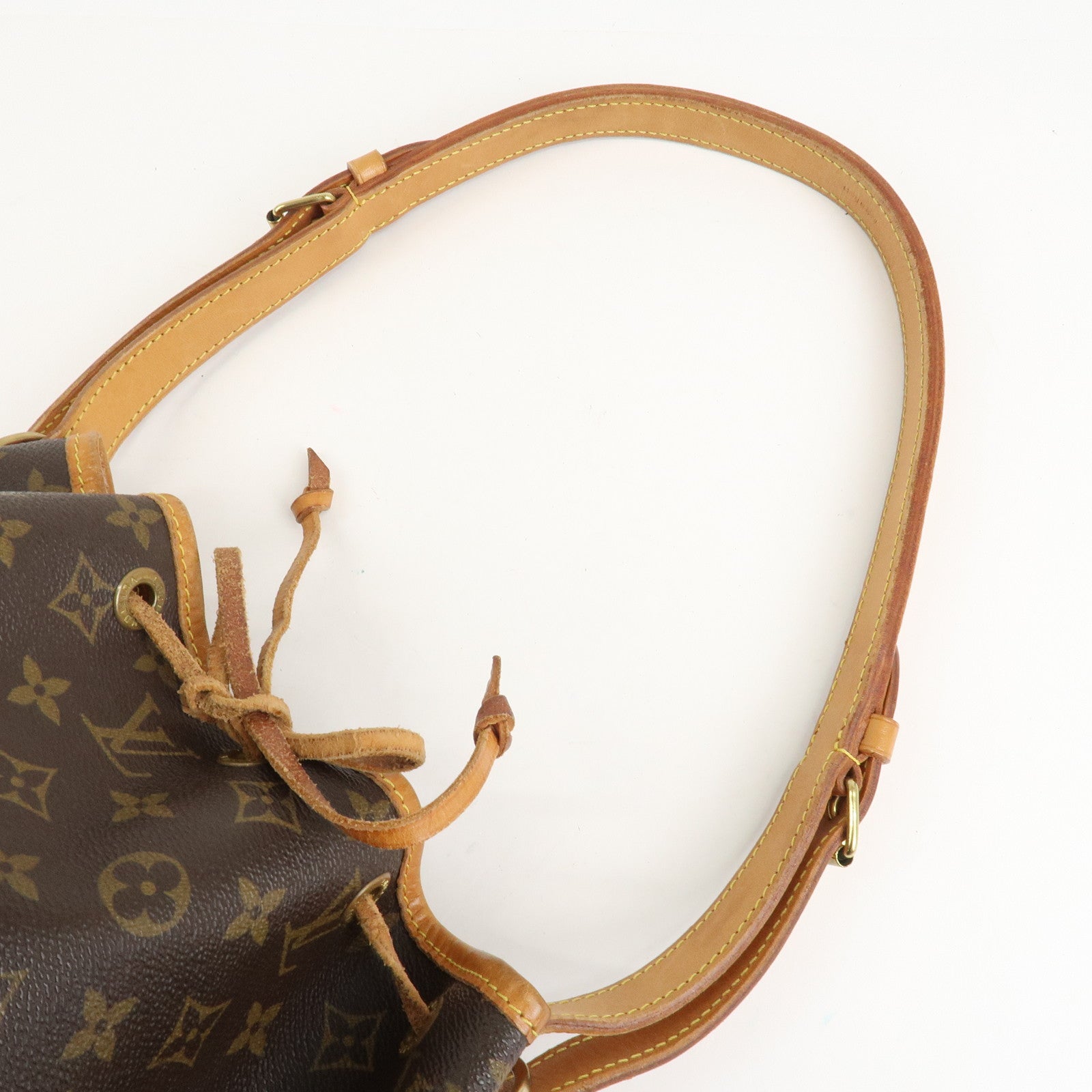 Louis Vuitton Monogram Petit Noe Shoulder Bag Brown M42226 Used