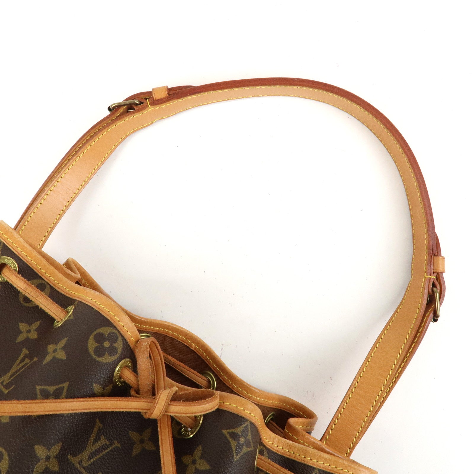 Louis Vuitton Monogram Noe Shoulder Bag Hand Bag Brown M42224