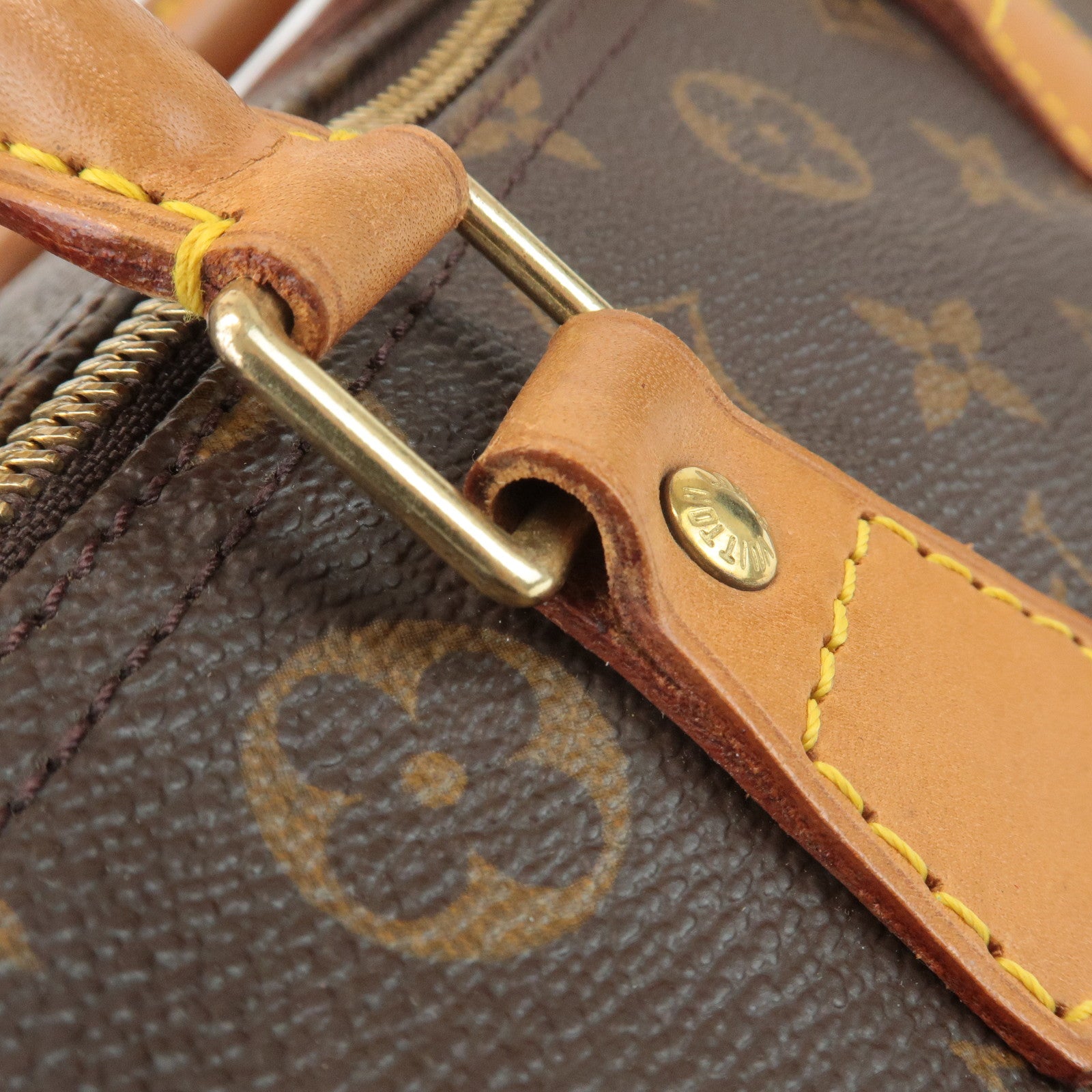 Louis Vuitton Monogram Speedy 30 Hand Bag Boston Bag M41108 Used
